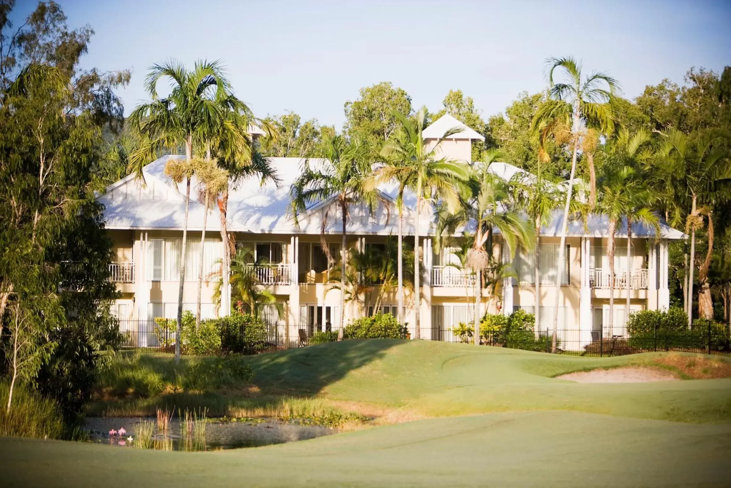 Facade/entrance, Property Building in Paradise Links Resort Port Douglas