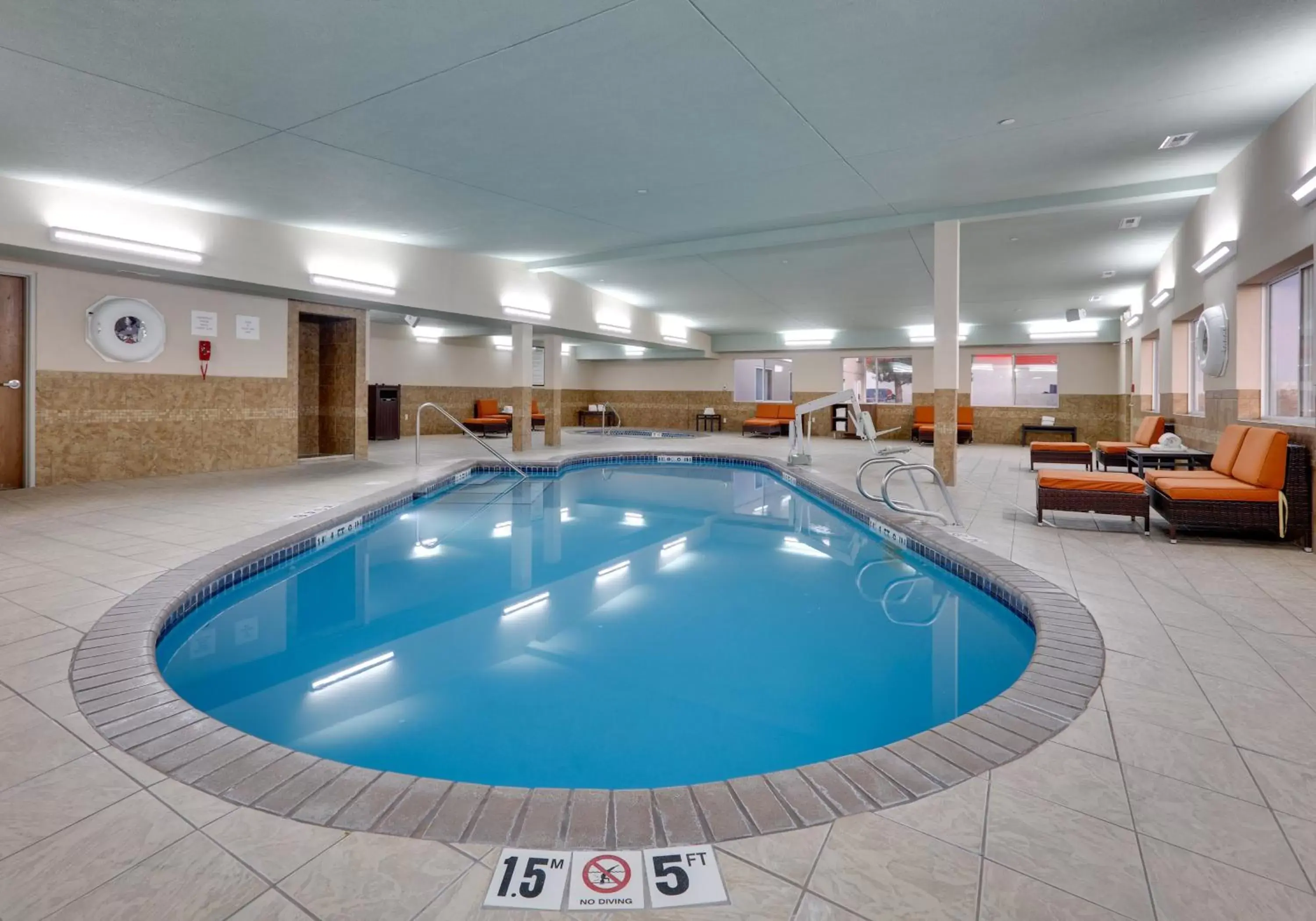 Swimming Pool in Holiday Inn Express Scottsbluff - Gering, an IHG Hotel