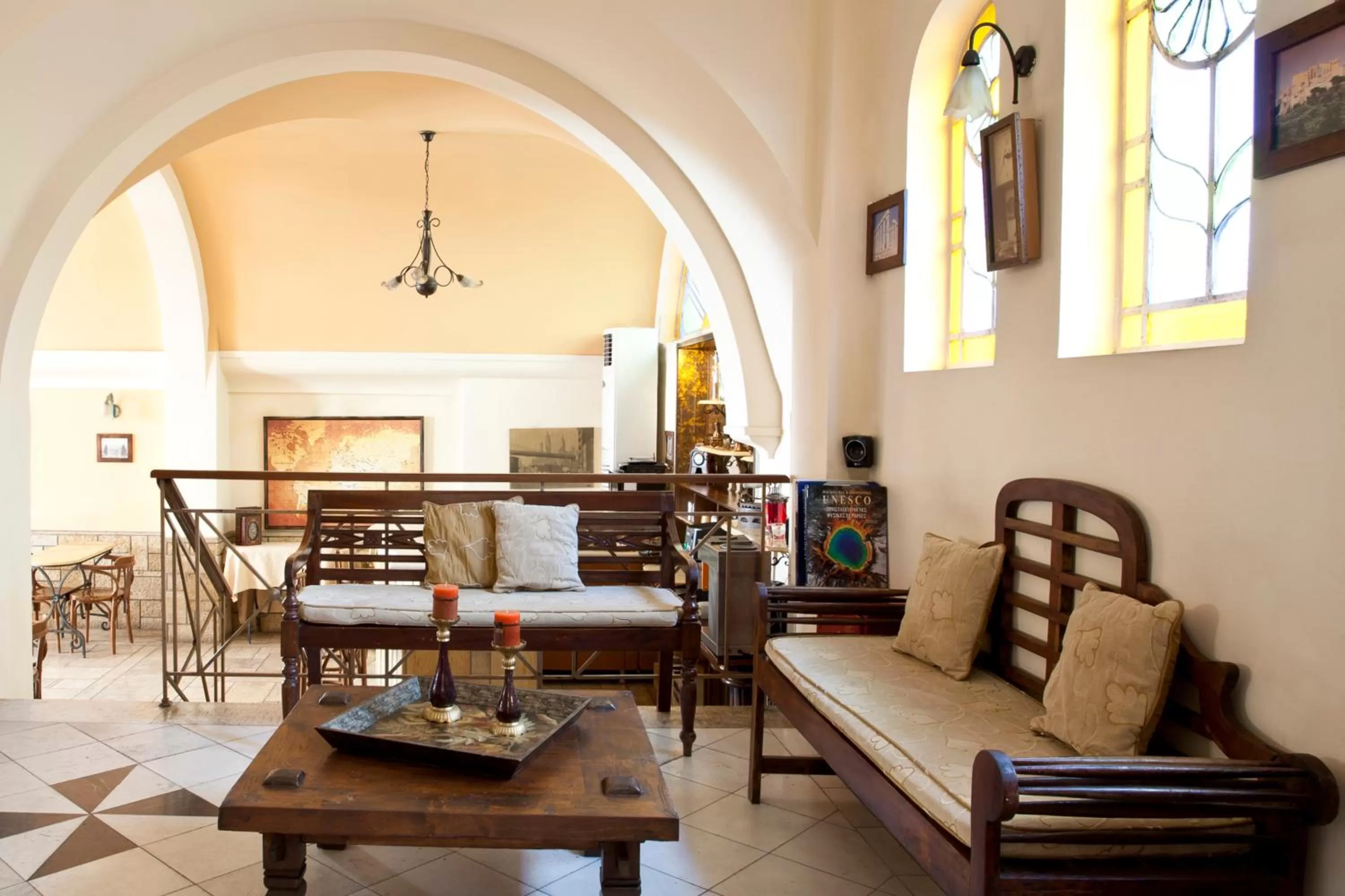 Lobby or reception in Elizabeth Hotel