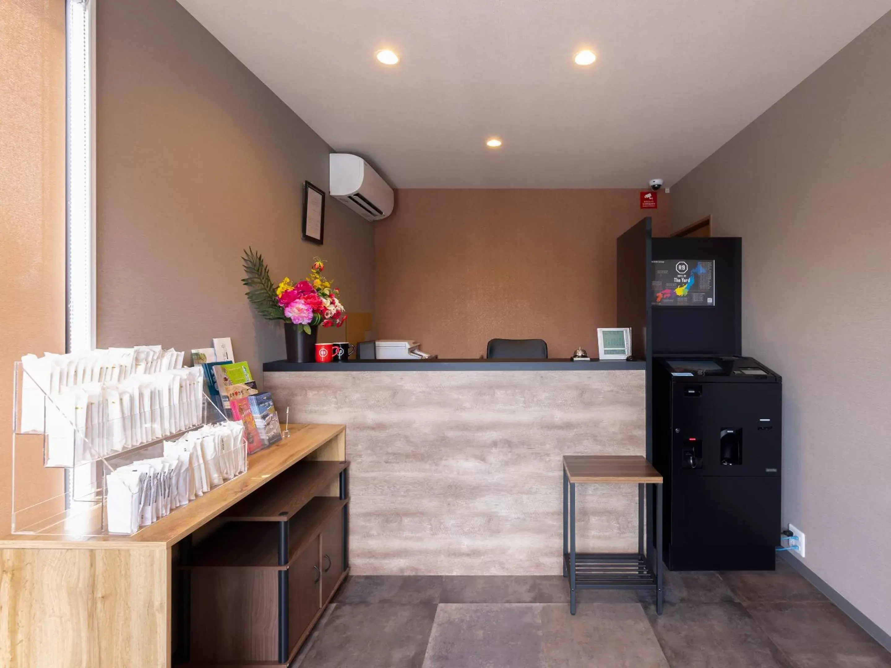 Lobby or reception in HOTEL R9 The Yard Minokamo Lobby or reception in HOTEL R9 The Yard Minokamo