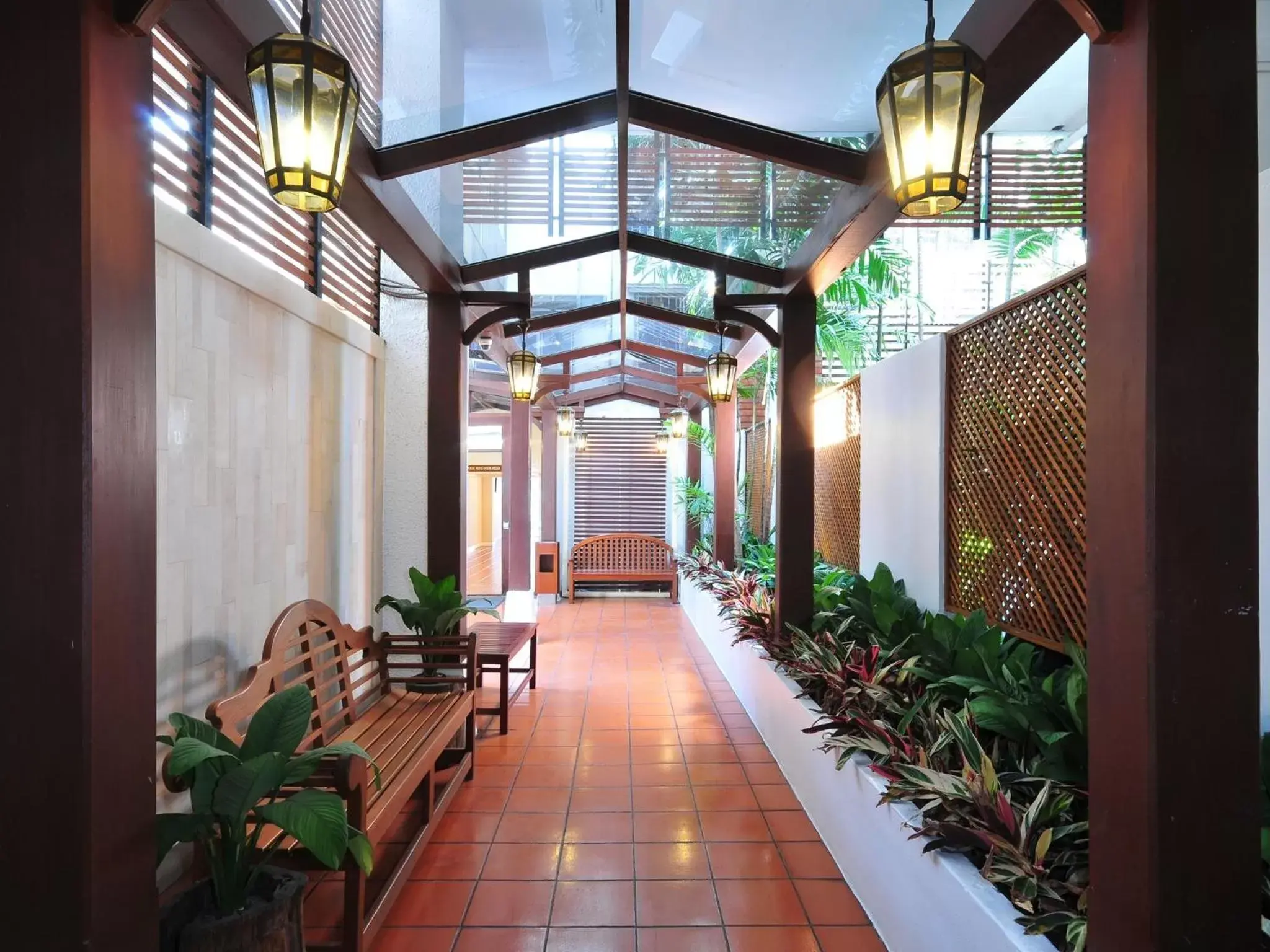 Lobby or reception in Centre Point Pratunam