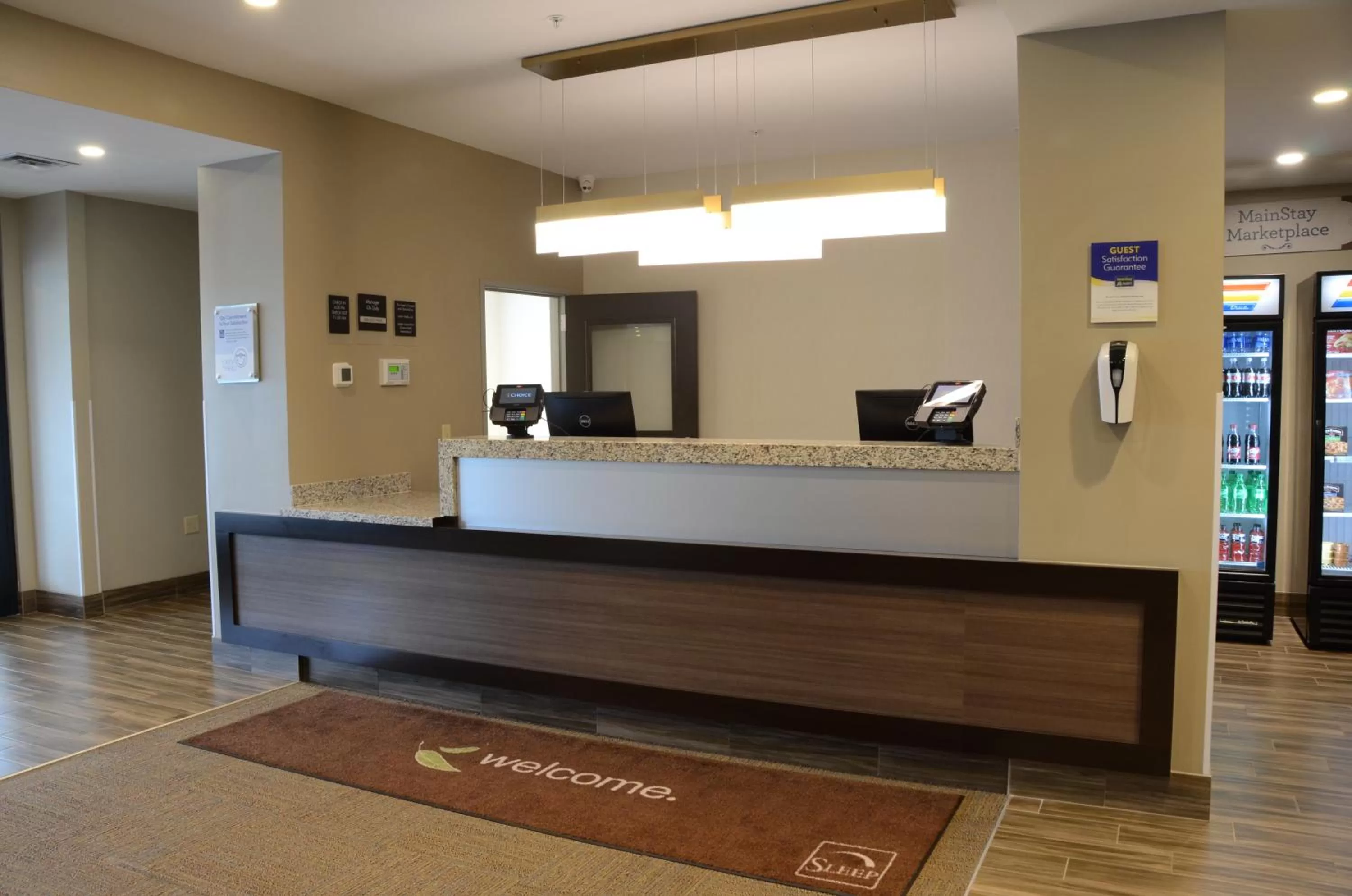 Lobby or reception in MainStay Suites Bowling Green North