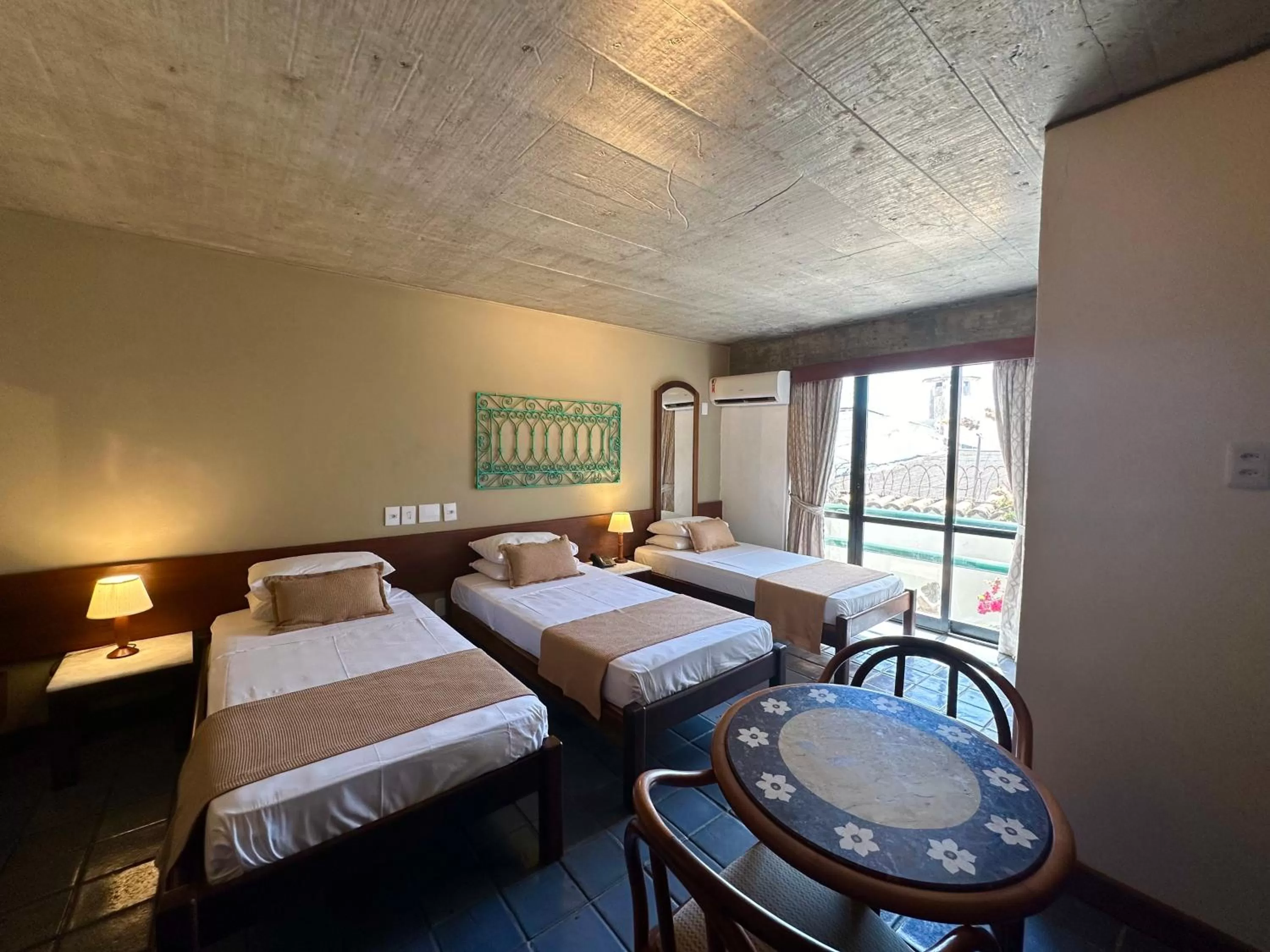 Bed in Hotel Catharina Paraguaçu