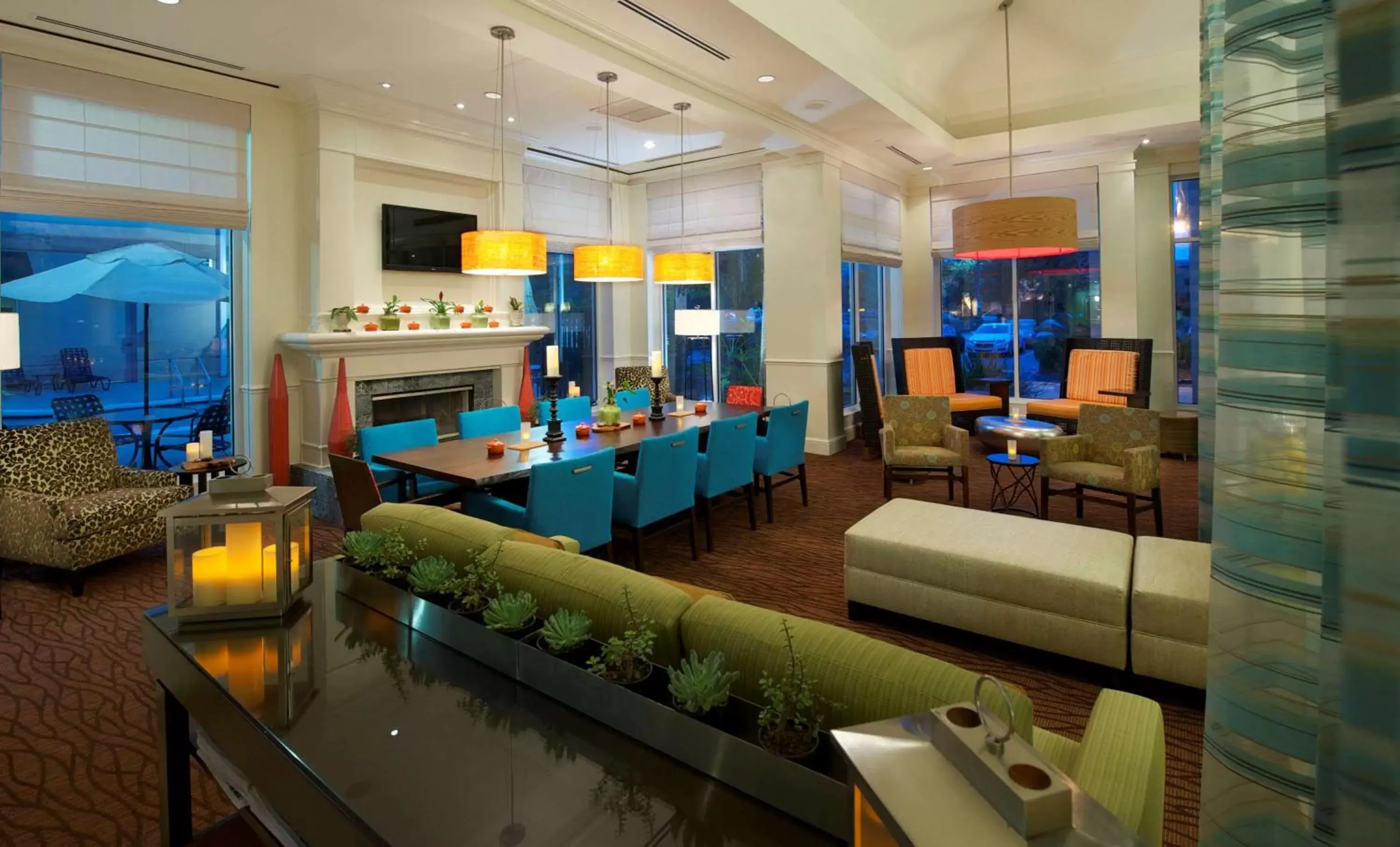 Lobby or reception in Hilton Garden Inn Jacksonville JTB/Deerwood Park