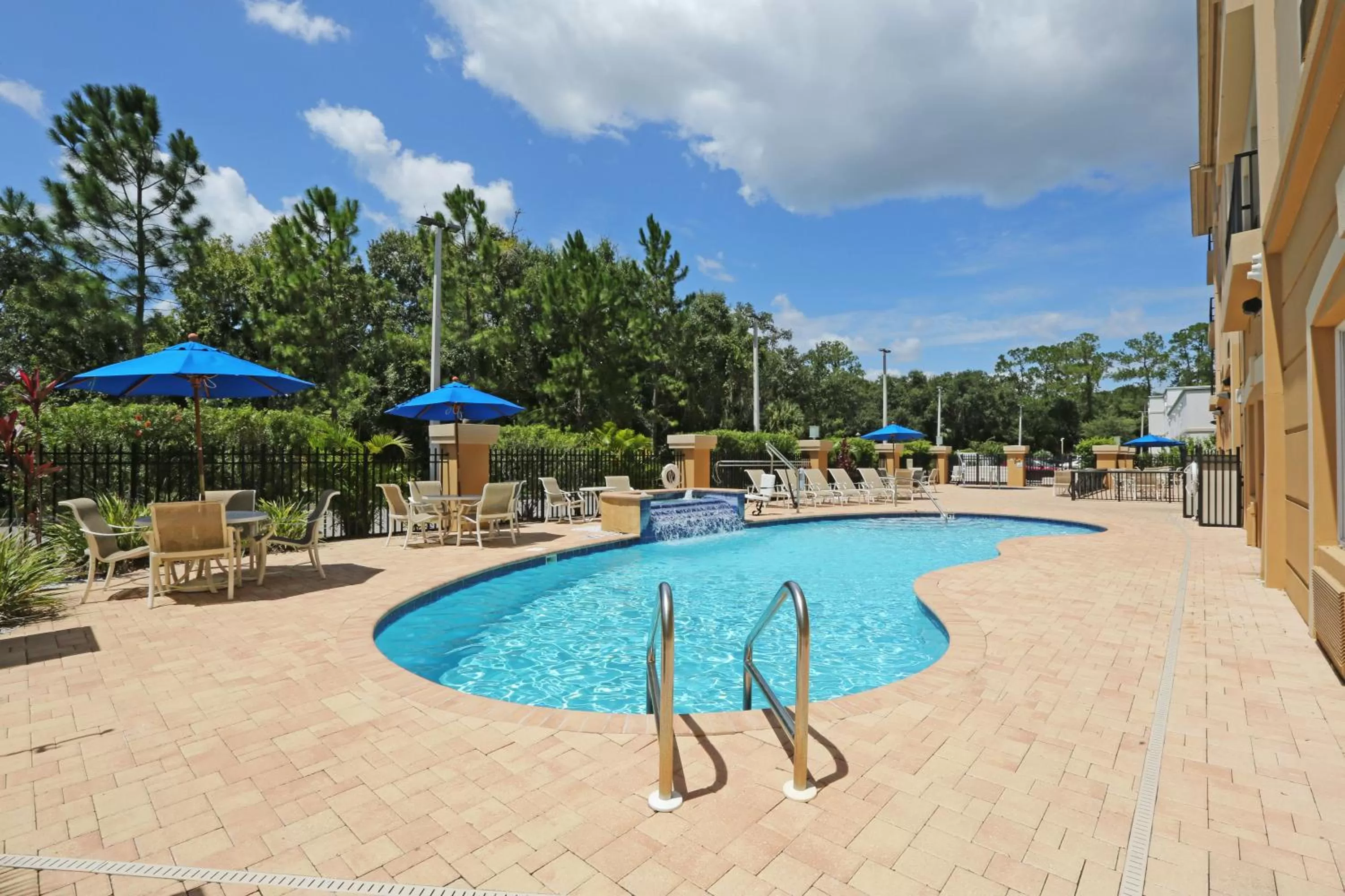 Swimming pool in Holiday Inn Express Tampa North Telecom Park by IHG