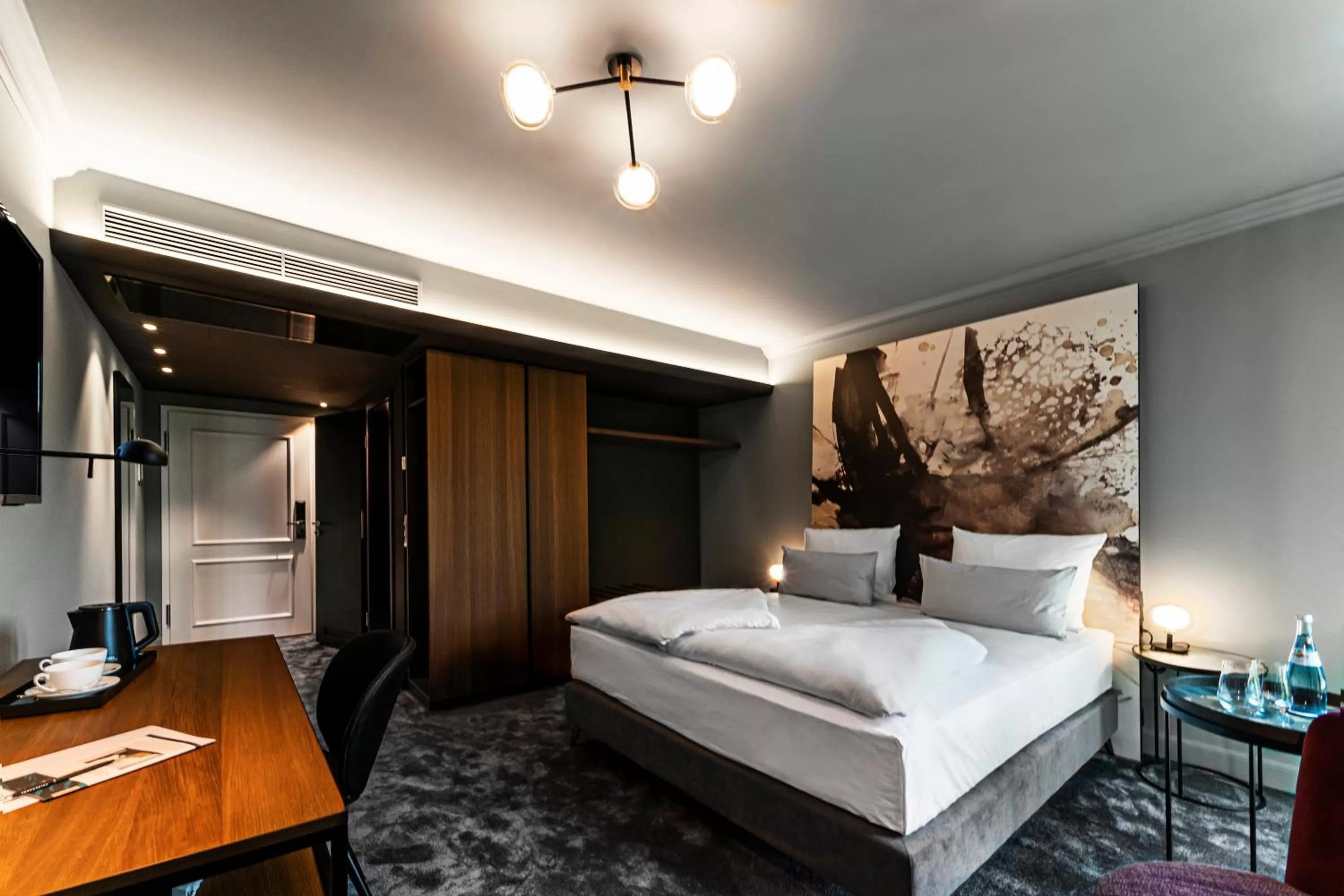 Bed in Hotel Kaiserhof Ravensburg