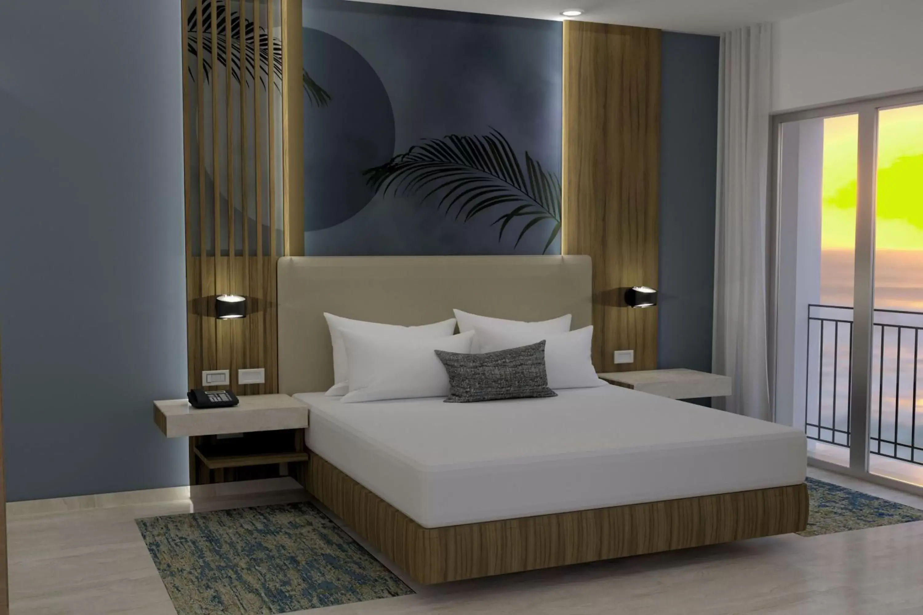 Photo of the whole room, Bed in Marriott Cancun, An All-Inclusive Resort