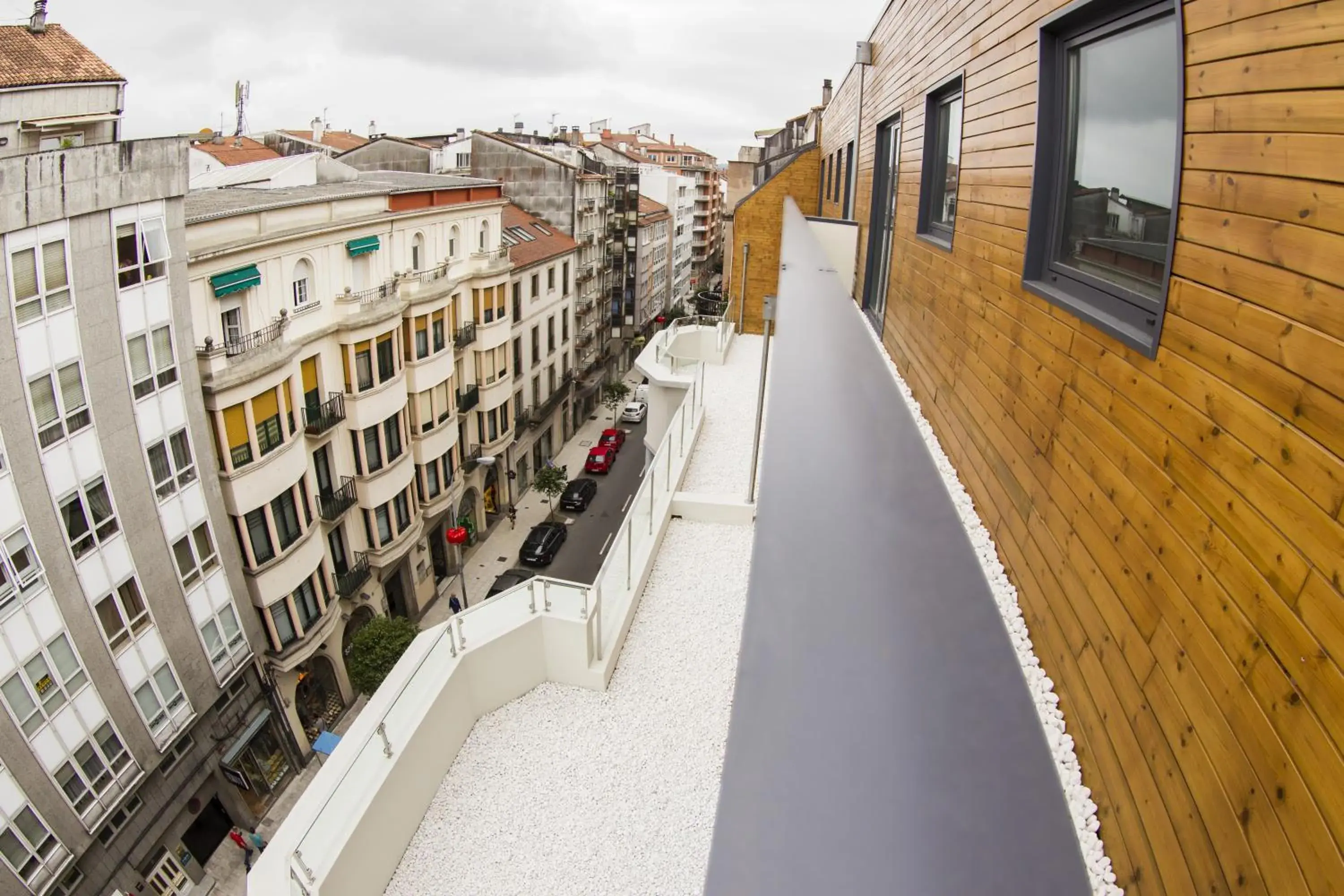 Balcony/Terrace in Hotel Lux Santiago