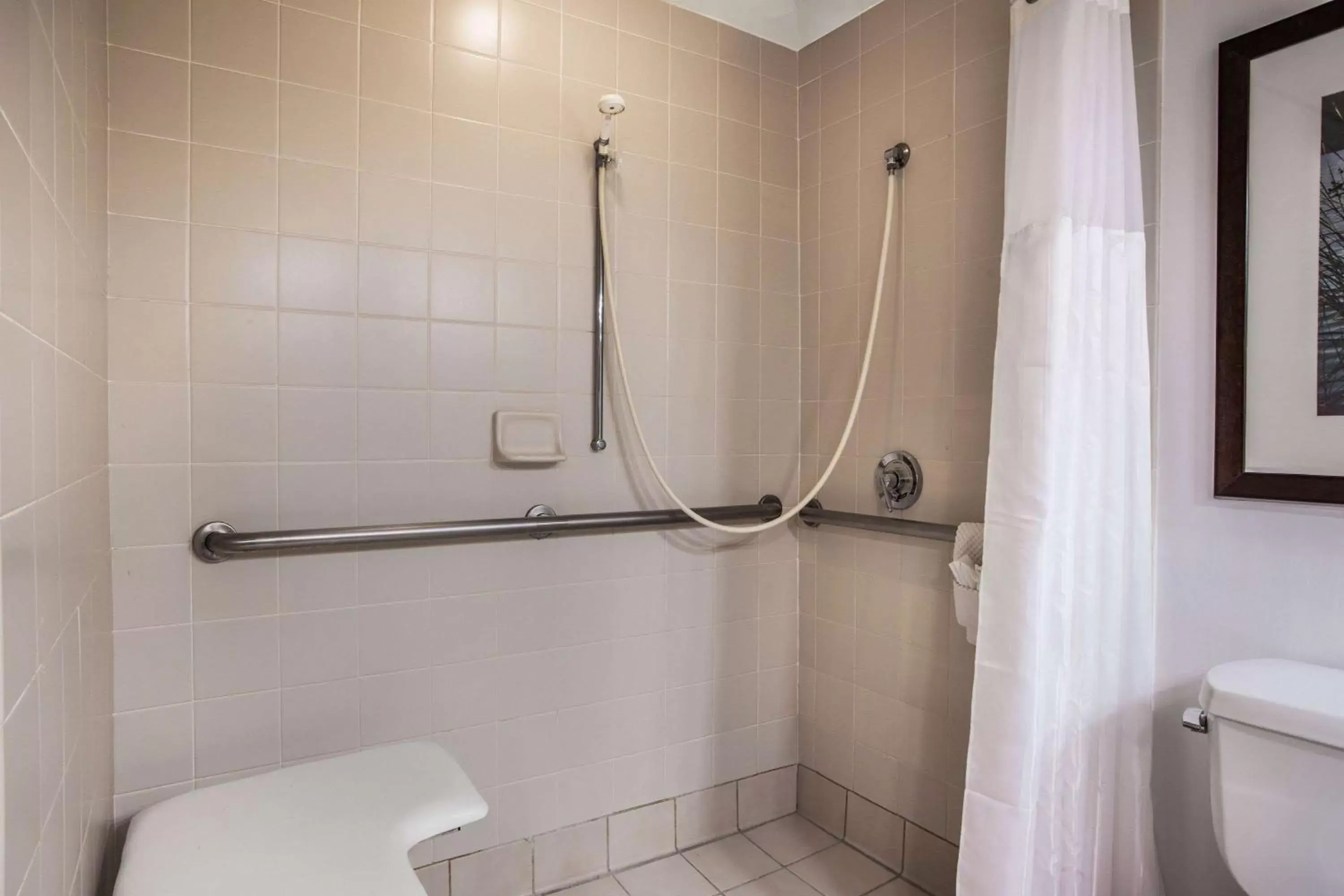 Shower, Bathroom in Wyndham Garden Buffalo Downtown