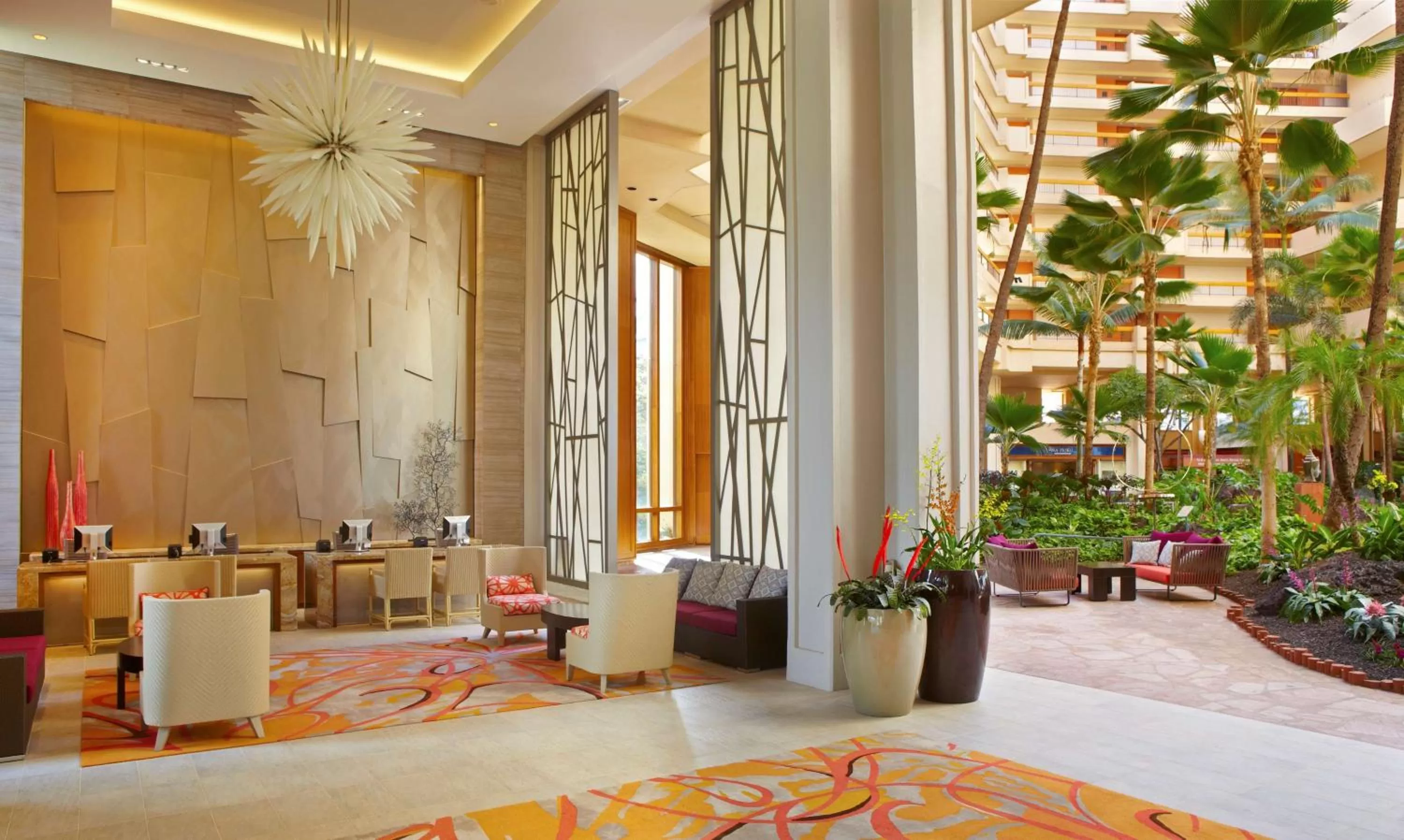 Lobby or reception in Hyatt Regency Maui Resort & Spa