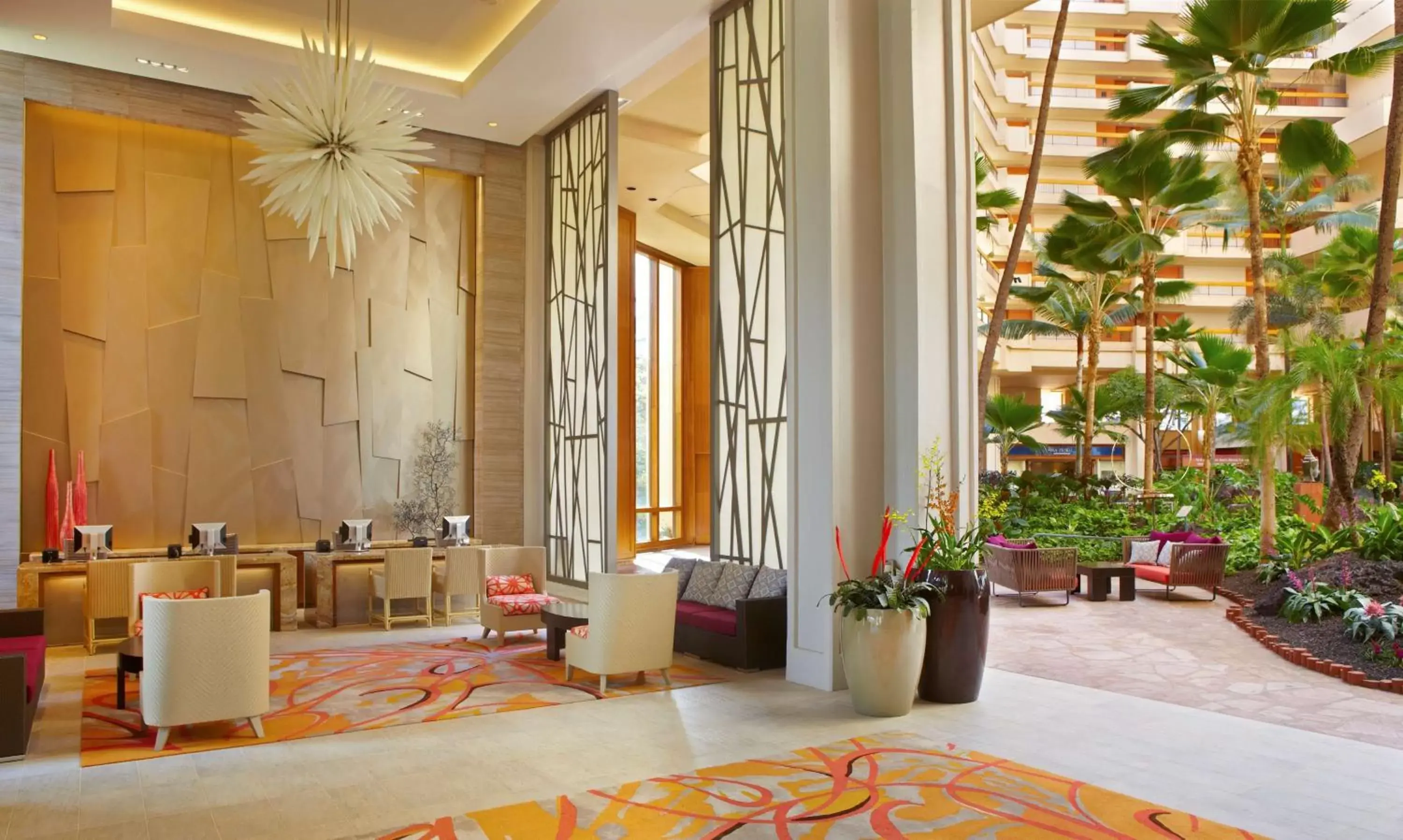 Lobby or reception, Restaurant/Places to Eat in Hyatt Regency Maui Resort & Spa