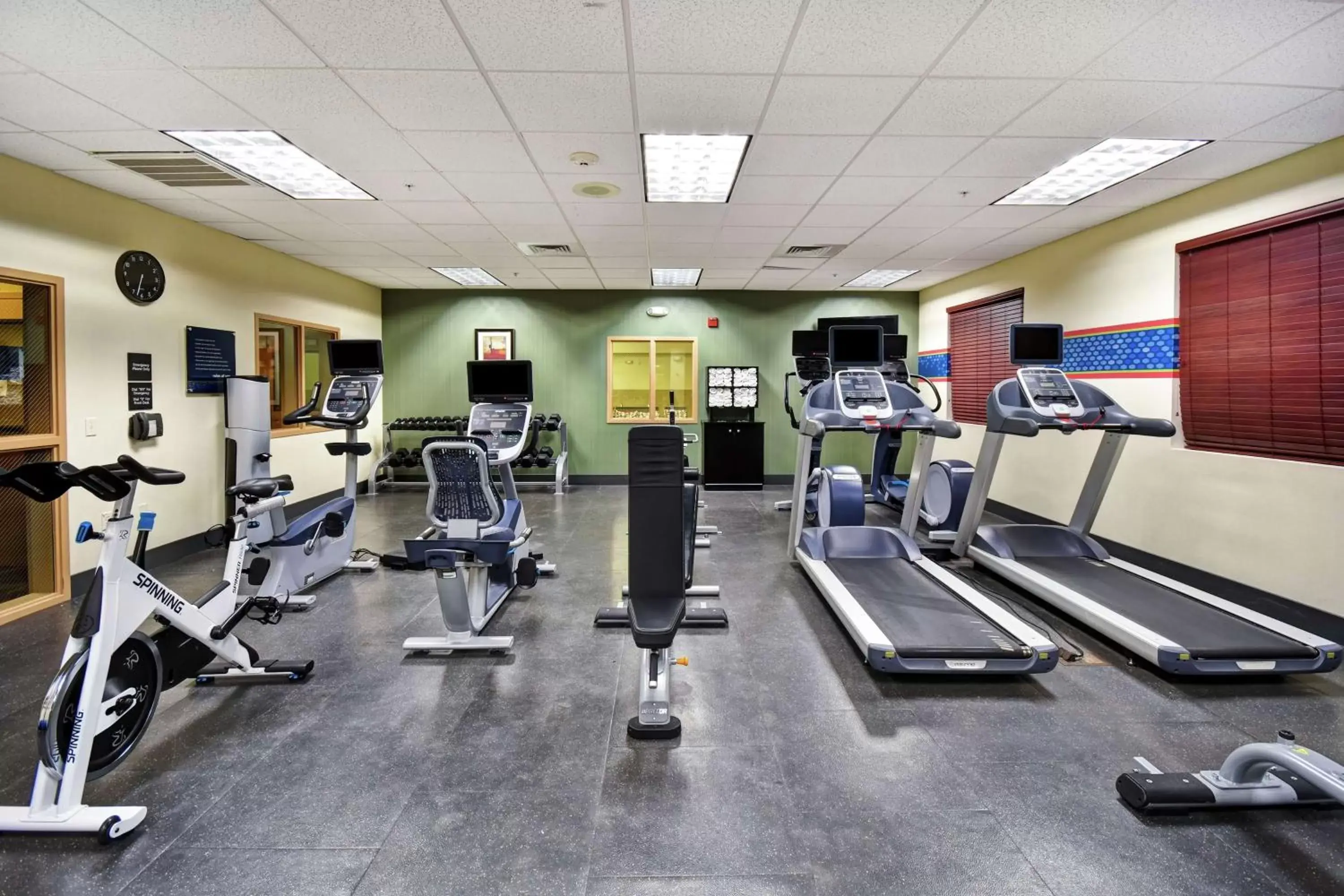 Fitness centre/facilities, Fitness Center/Facilities in Hampton Inn & Suites Folsom