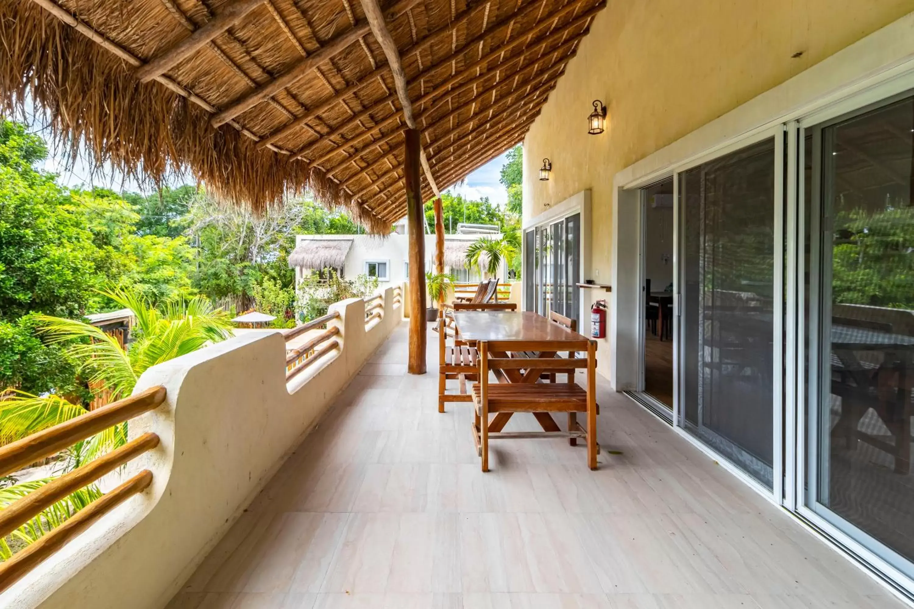 Balcony/Terrace in Hotel & Suites Oasis Bacalar