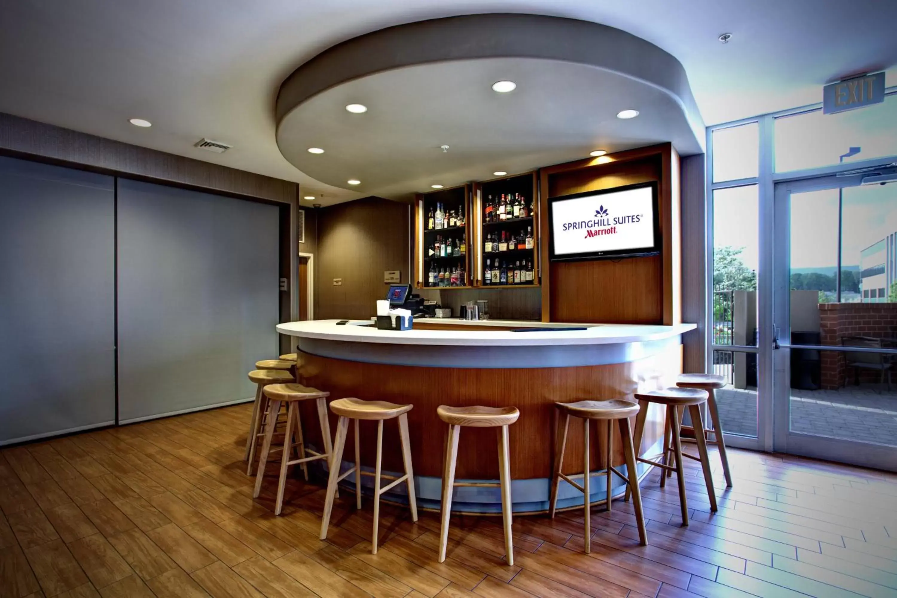 Lounge or bar, Lounge/Bar in SpringHill Suites Harrisburg Hershey