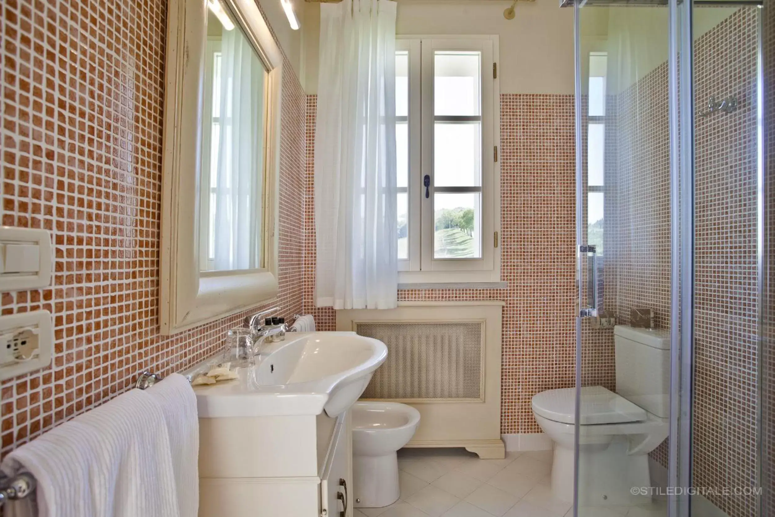 Bathroom in Borgo Conde Wine Resort