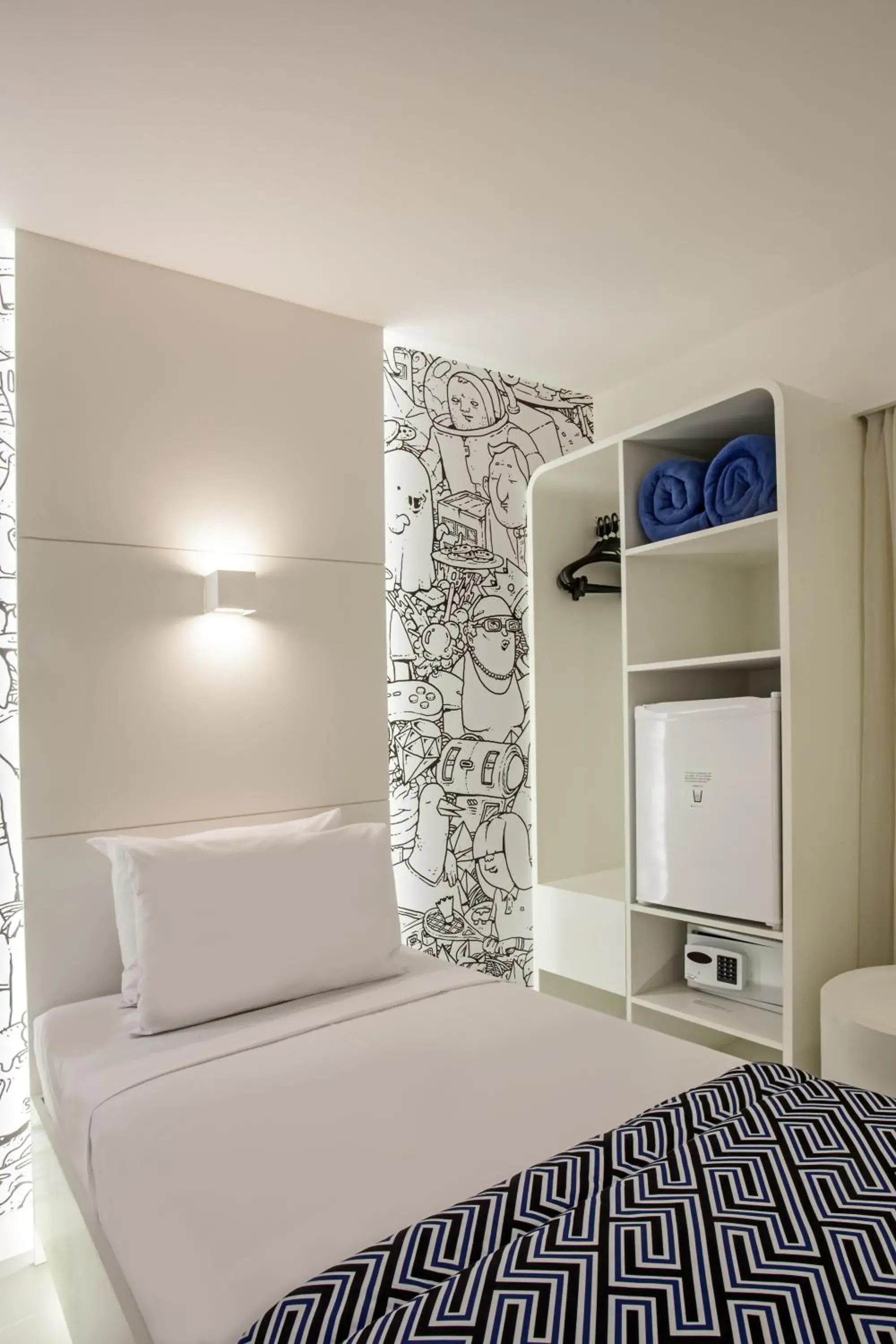 Bed in Ibis Styles RJ Botafogo