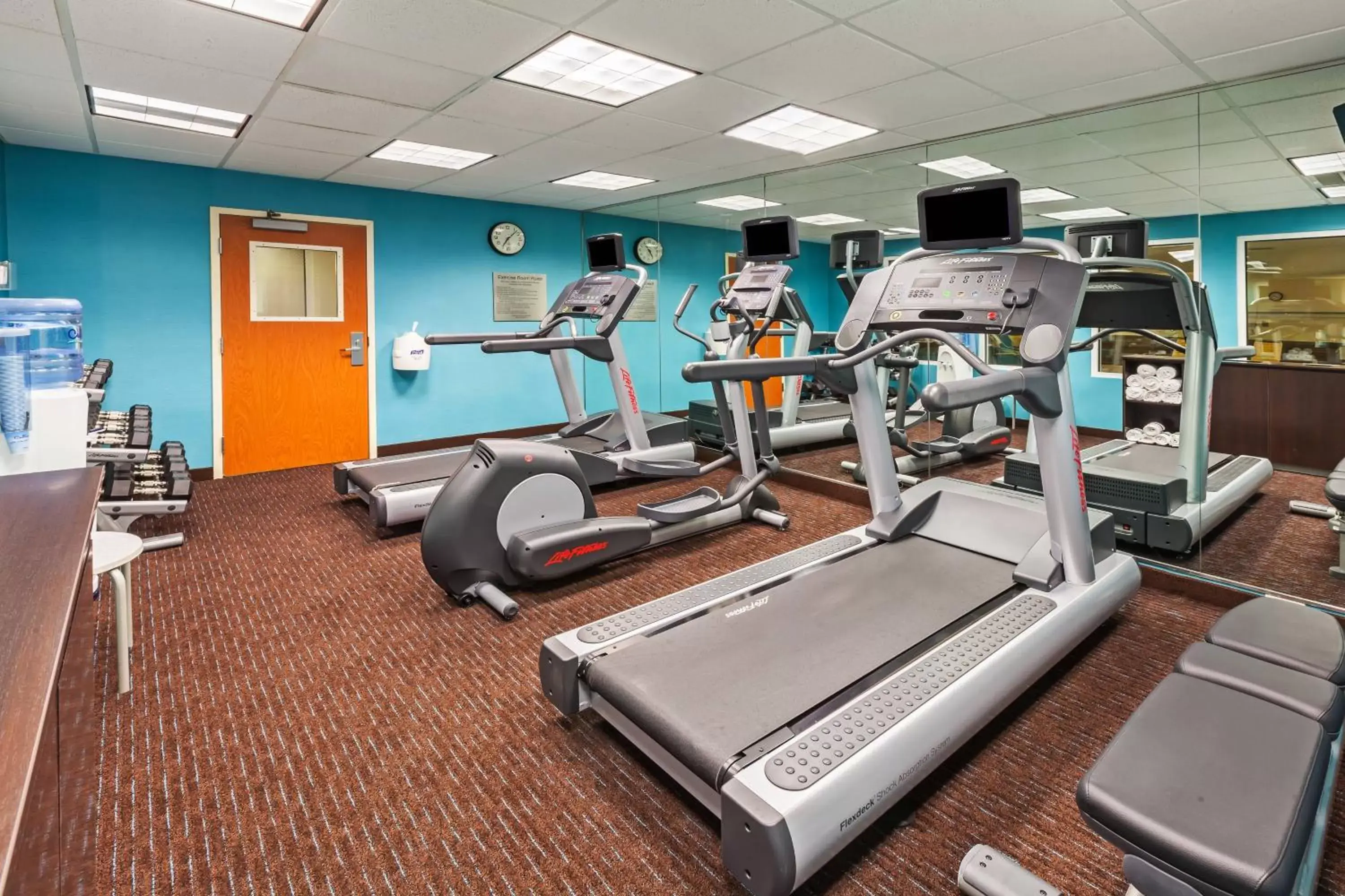 Fitness centre/facilities, Fitness Center/Facilities in Fairfield Inn & Suites by Marriott Rogers