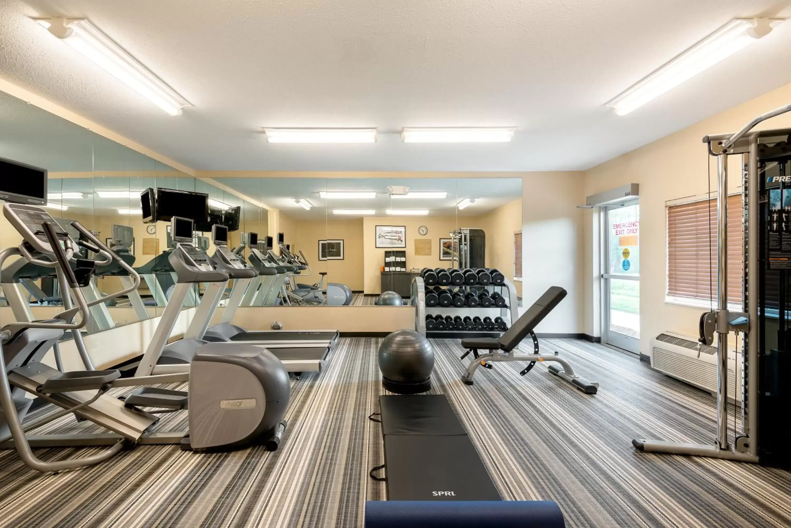 Fitness centre/facilities, Fitness Center/Facilities in Candlewood Suites Rocky Mount, an IHG Hotel