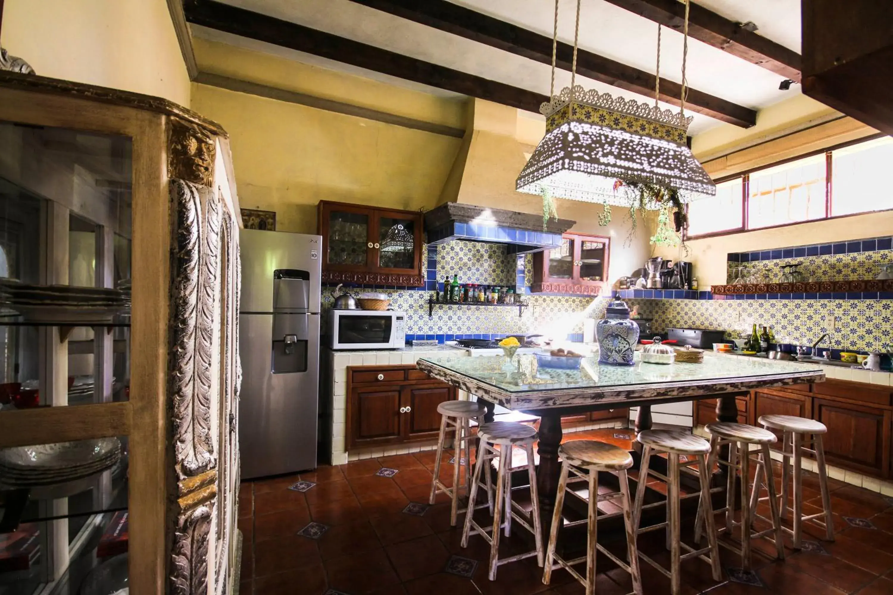 Dining area, Kitchen/Kitchenette in Mansion San Miguel