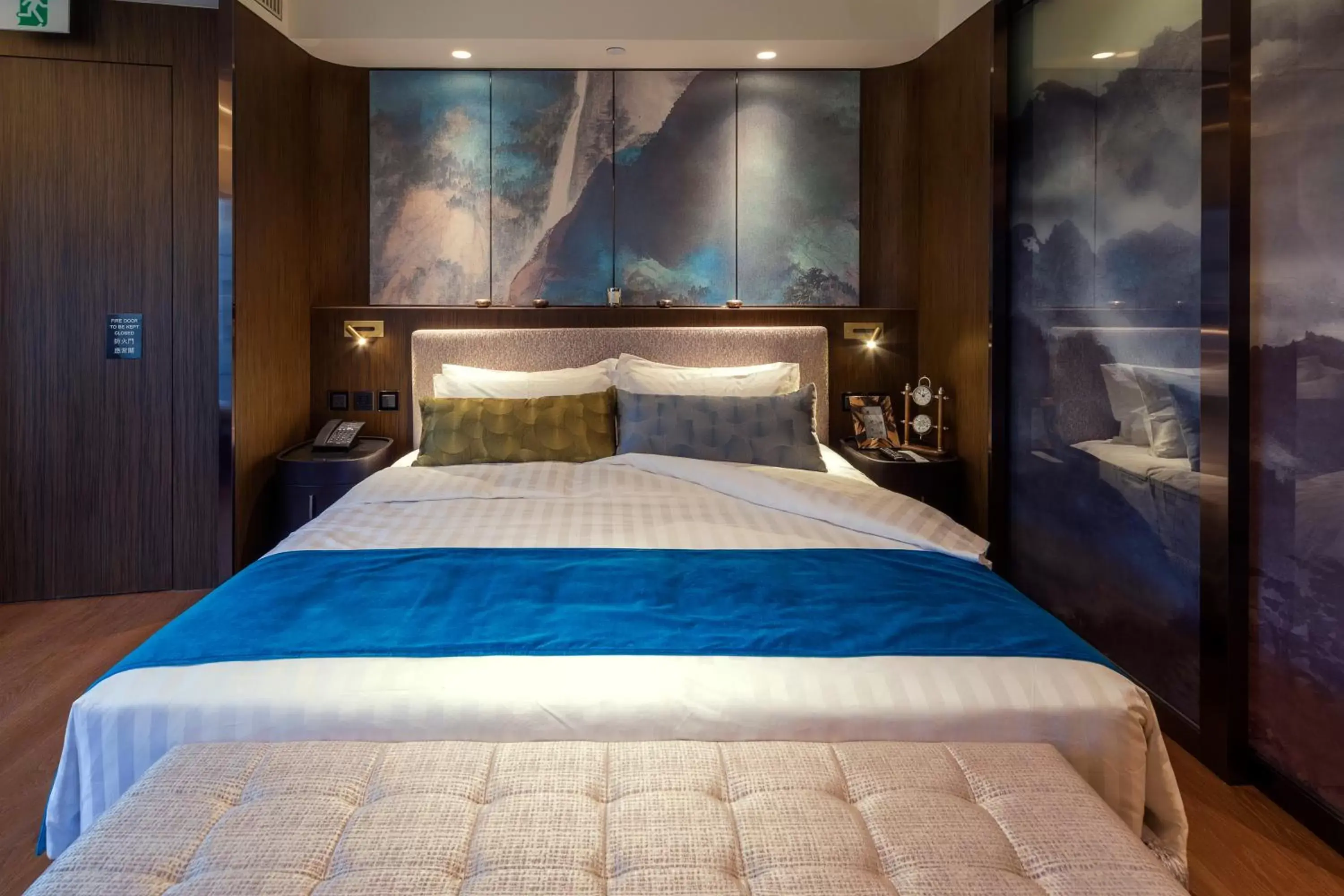 Bed in AKVO Hotel