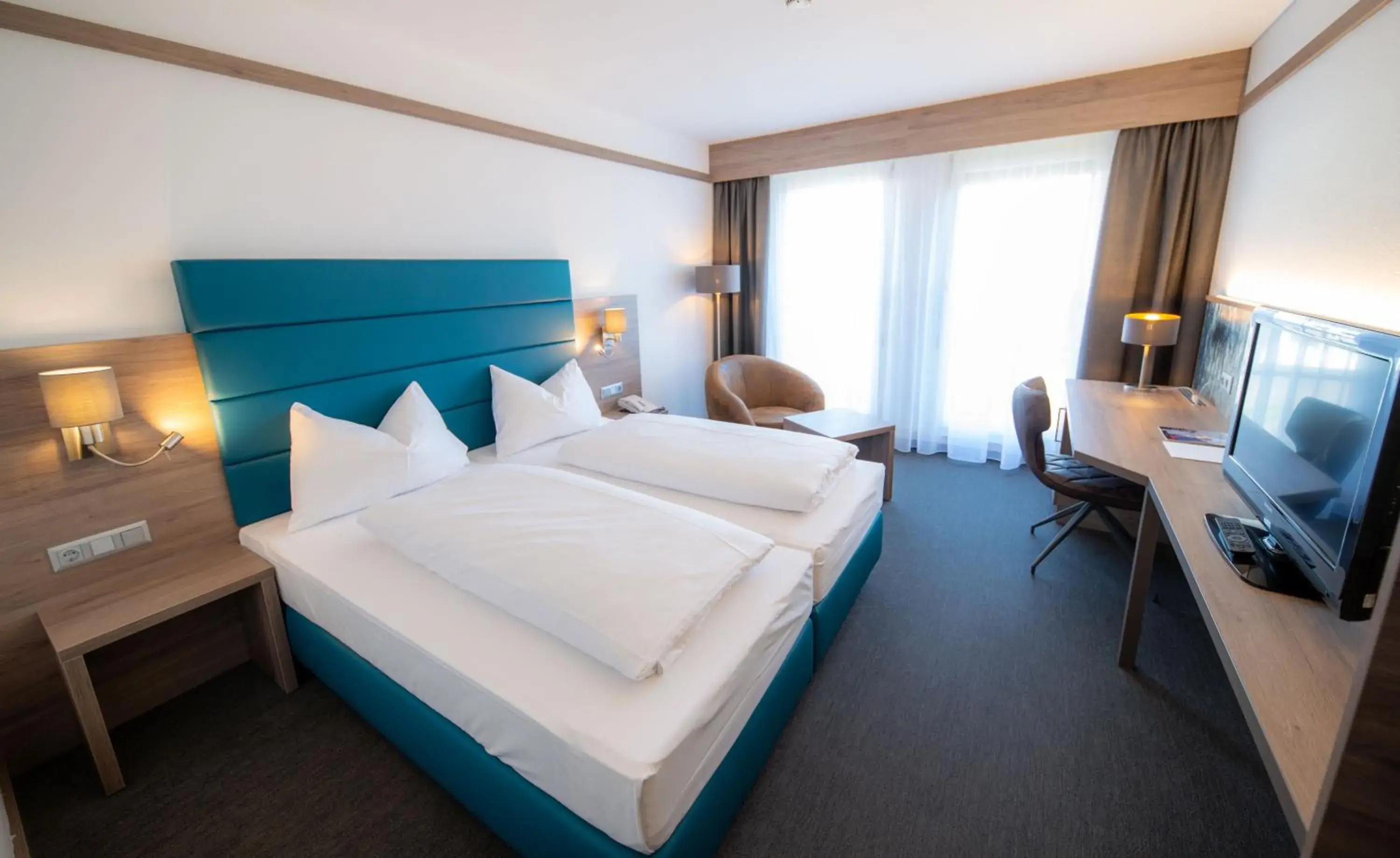Bed in Hotel Metropol