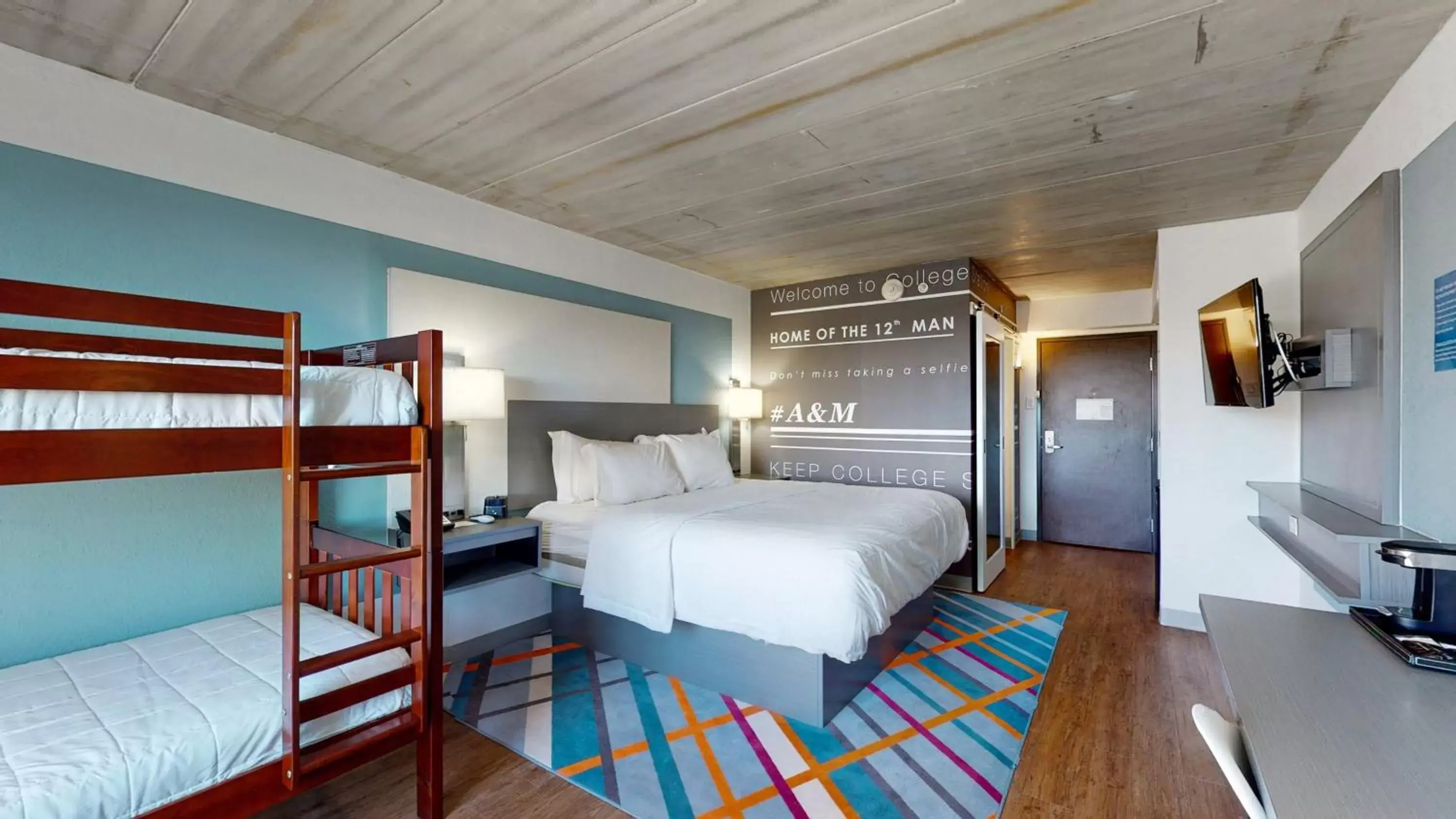 Photo of the whole room, Bunk Bed in Aggieland Boutique Hotel