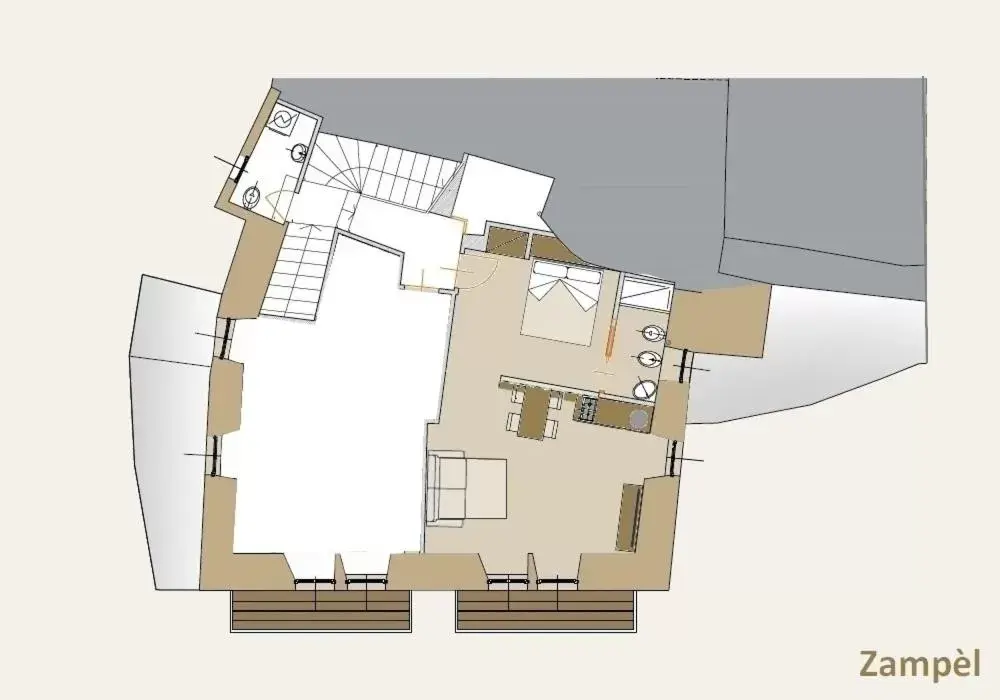 Floor Plan in La Berlera - Riva del Garda