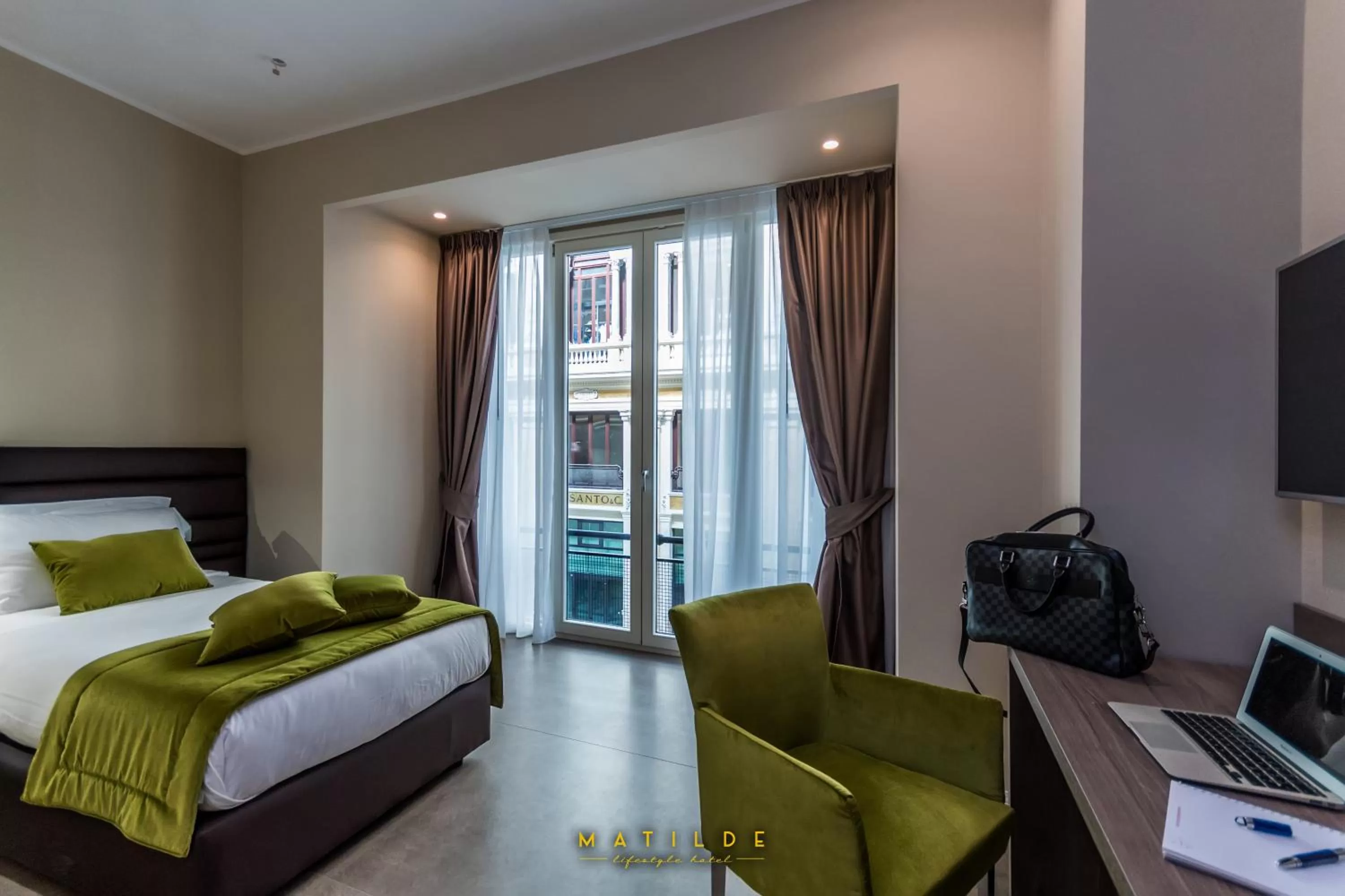 Bedroom, Bed in Hotel Matilde - Lifestyle Hotel