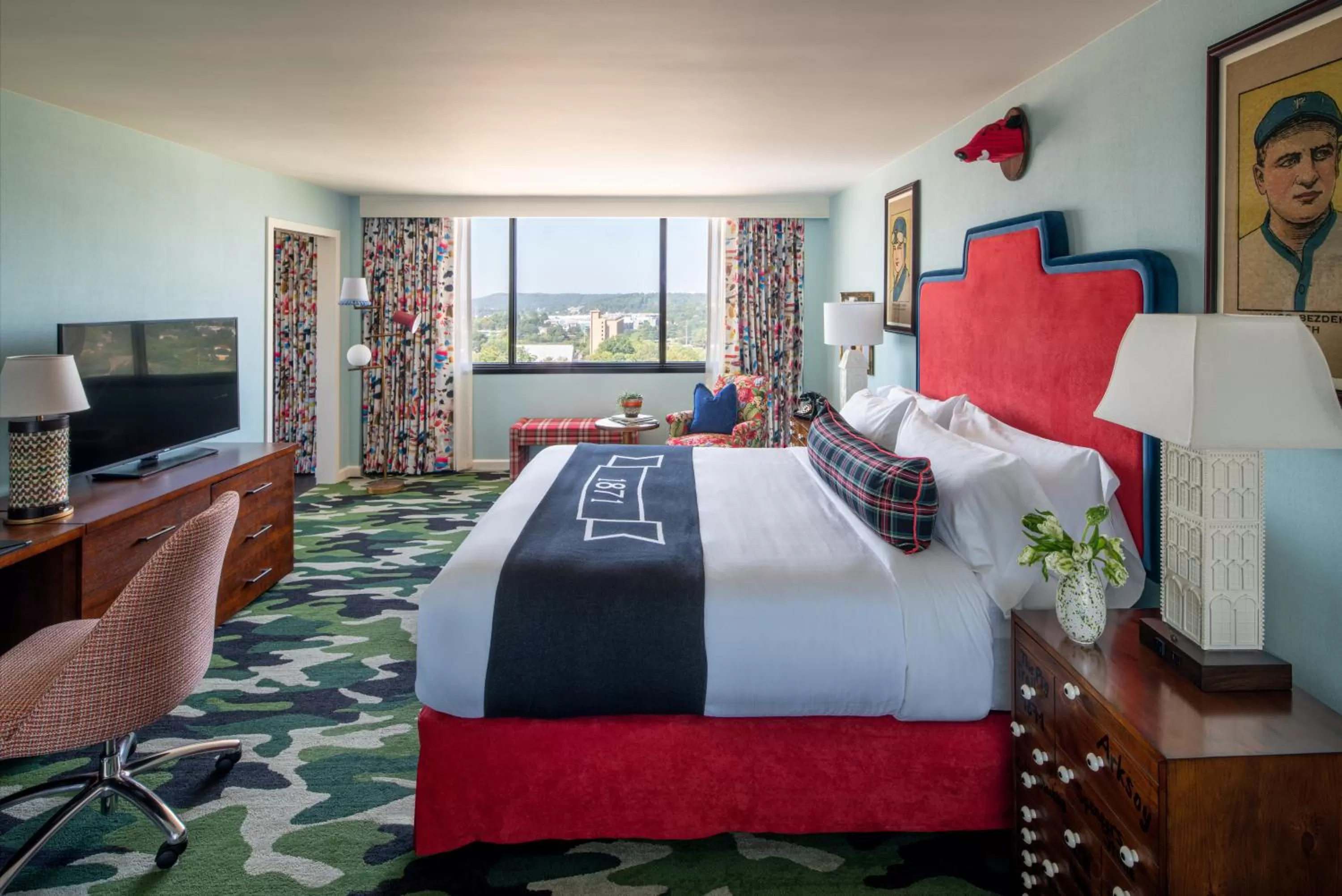 Bedroom, Bed in Graduate by Hilton Fayetteville, AR