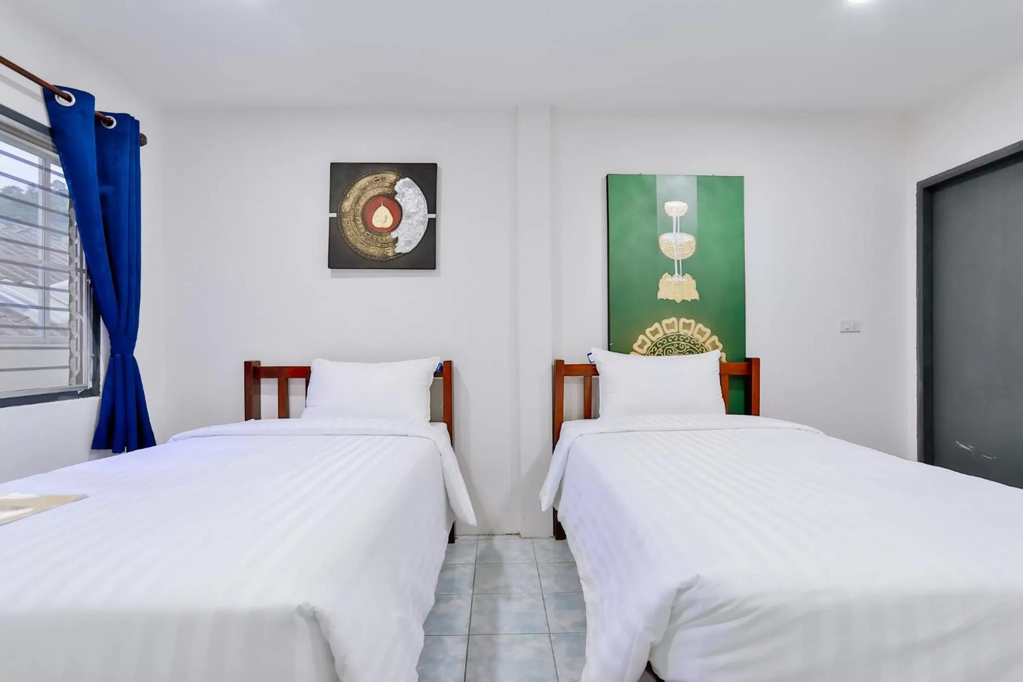 Bed in GP House Krabi Aonang Beach