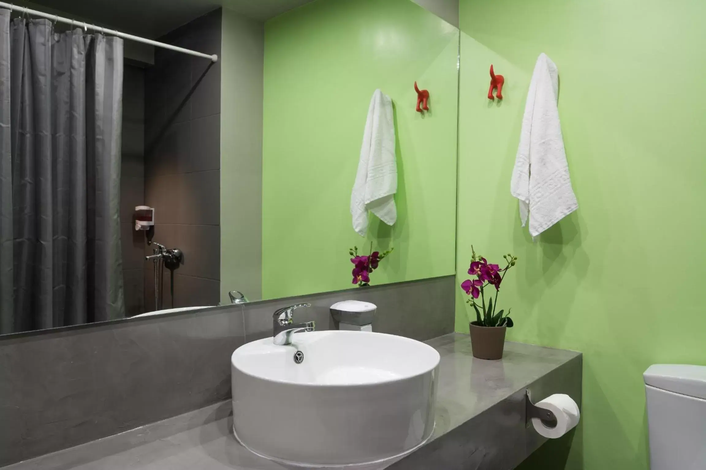 Bathroom in Vergina Hotel