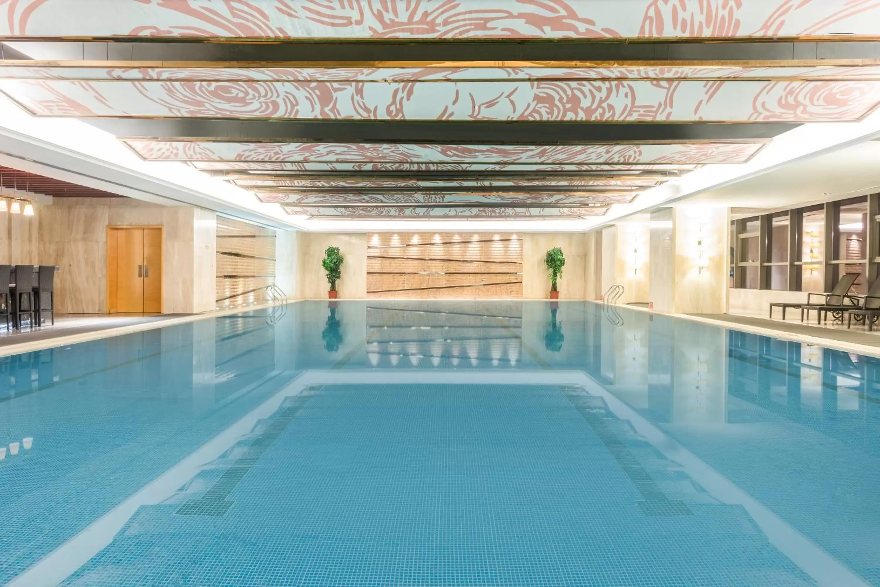 Swimming Pool in Crowne Plaza Hotel Lanzhou, an IHG Hotel