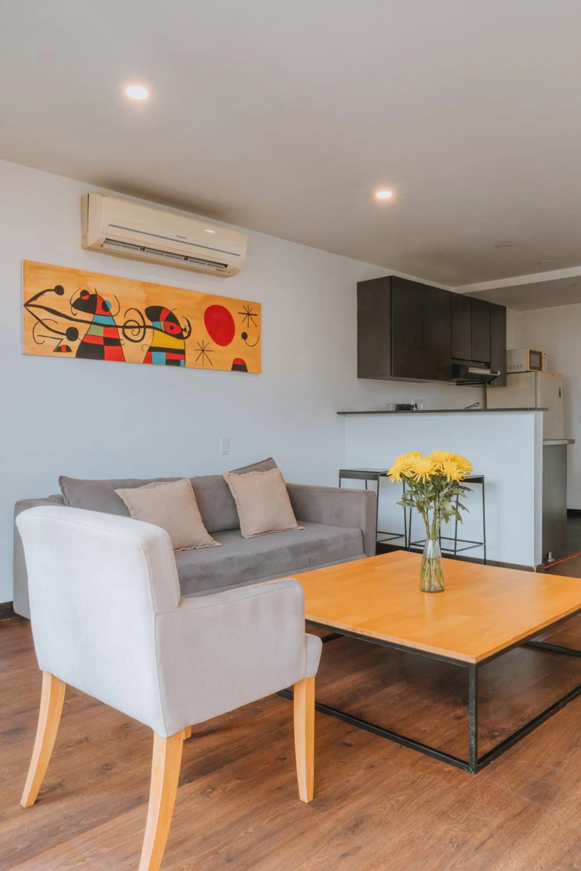 Living room in Travelers Orange Suites