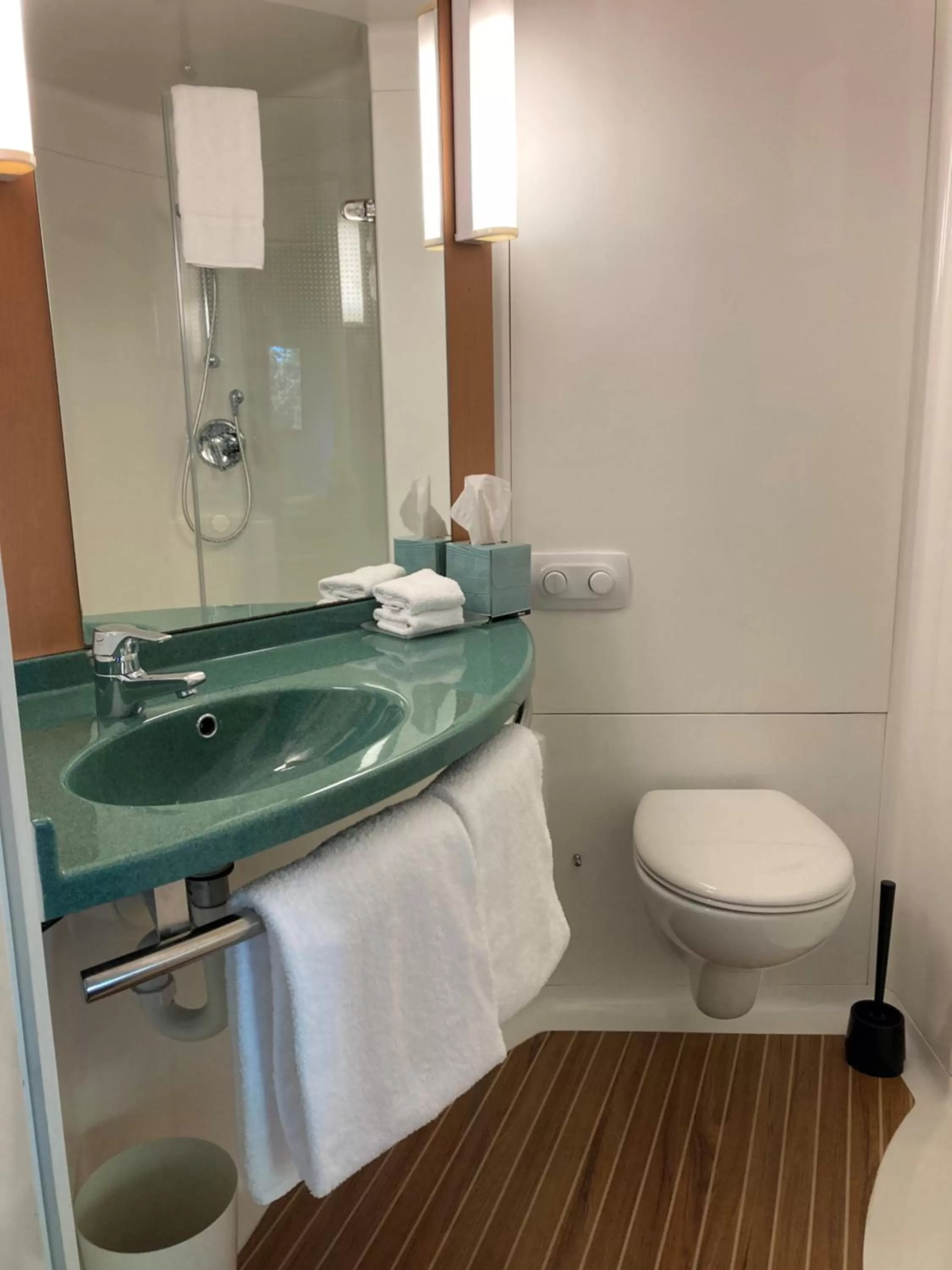 Bathroom in ibis Thornleigh
