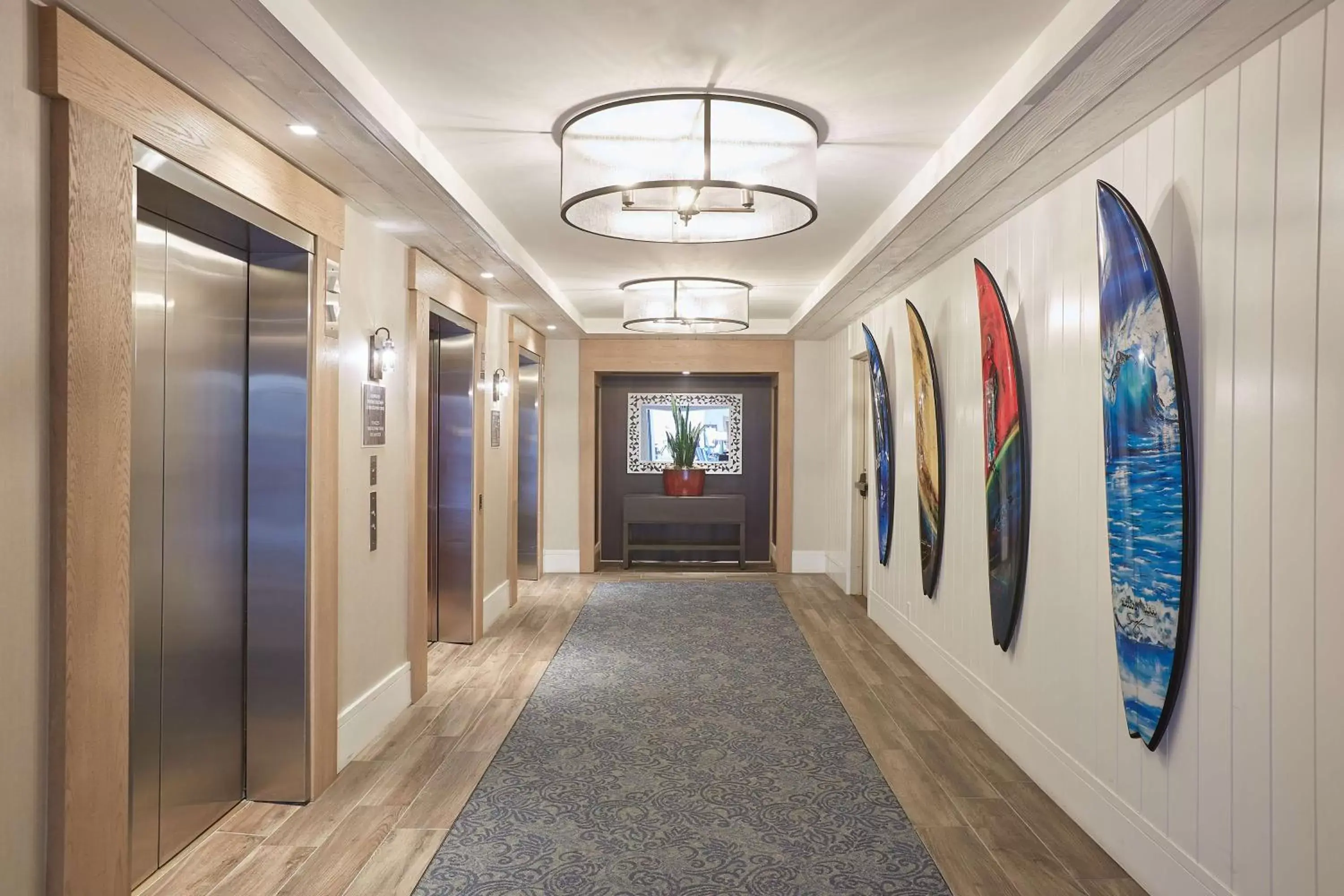 Lobby or reception in The Waterfront Beach Resort, A Hilton Hotel Lobby or reception in The Waterfront Beach Resort, A Hilton Hotel