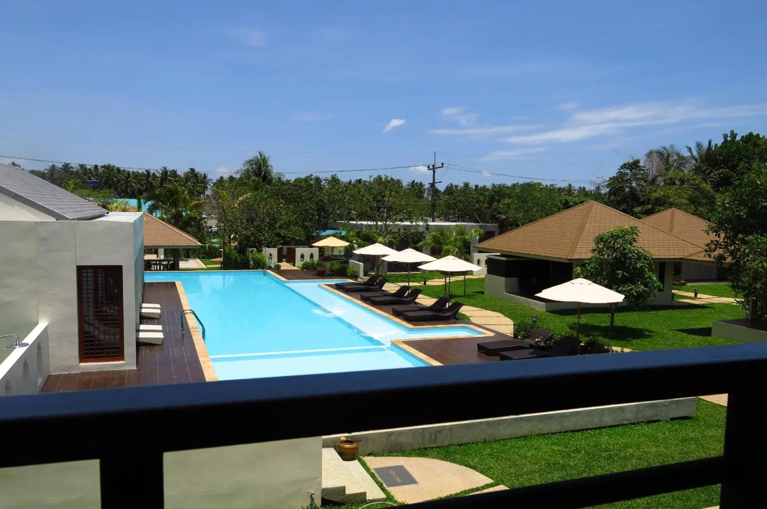 Balcony/Terrace, Pool View in Mook Lamai Resort and Spa