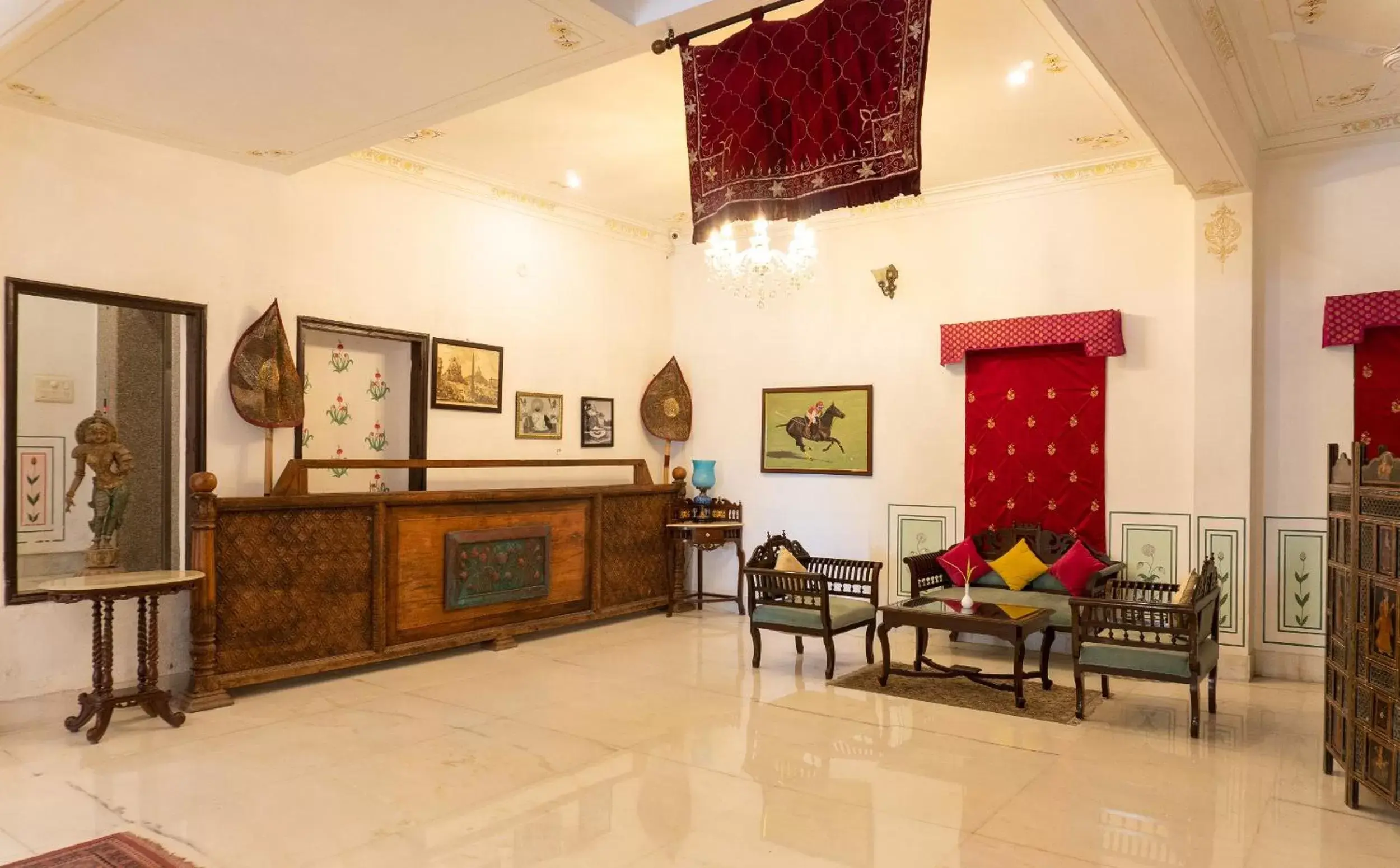 Lobby or reception in Amar Kothi Lobby or reception in Amar Kothi