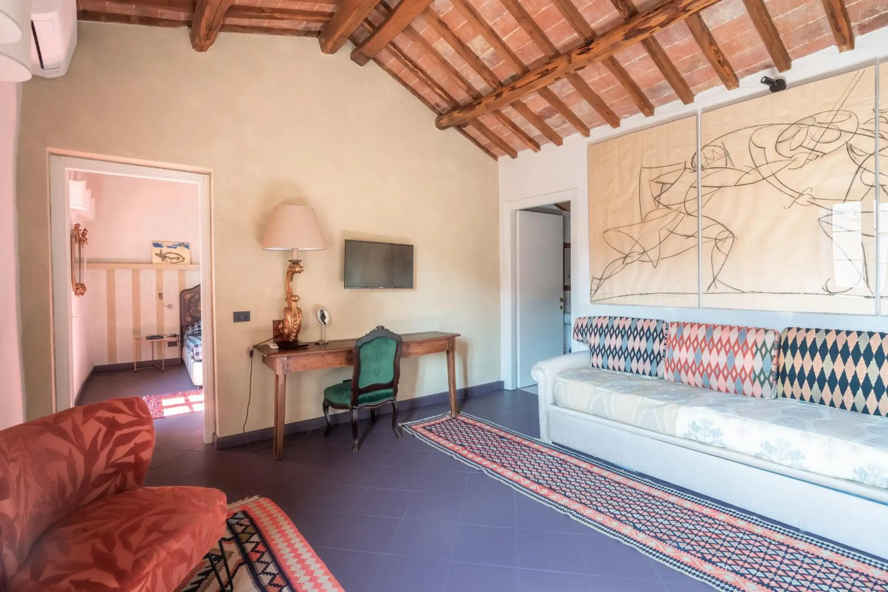 Living room, Seating Area in Hotel Della Fortezza