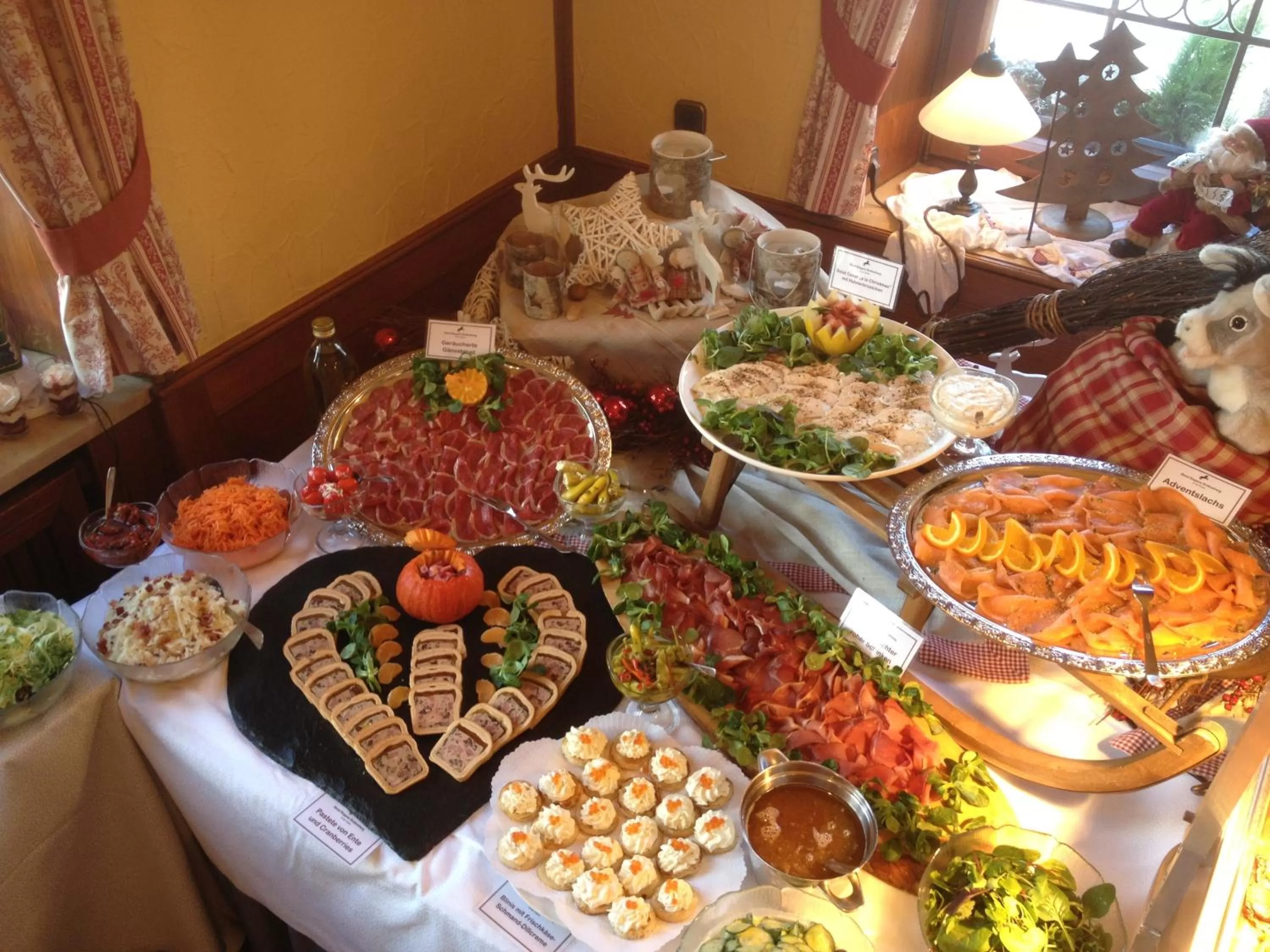 Dinner in Hotel Rappen Rothenburg ob der Tauber