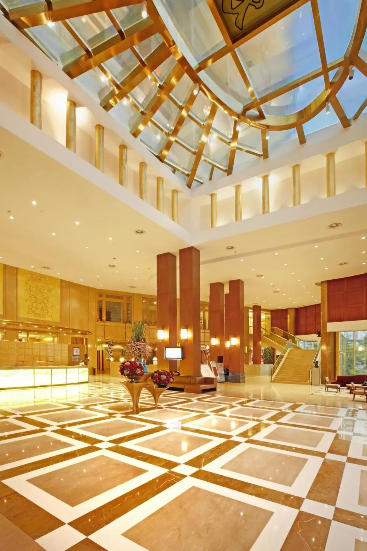 Lobby or reception in San Want Hotel