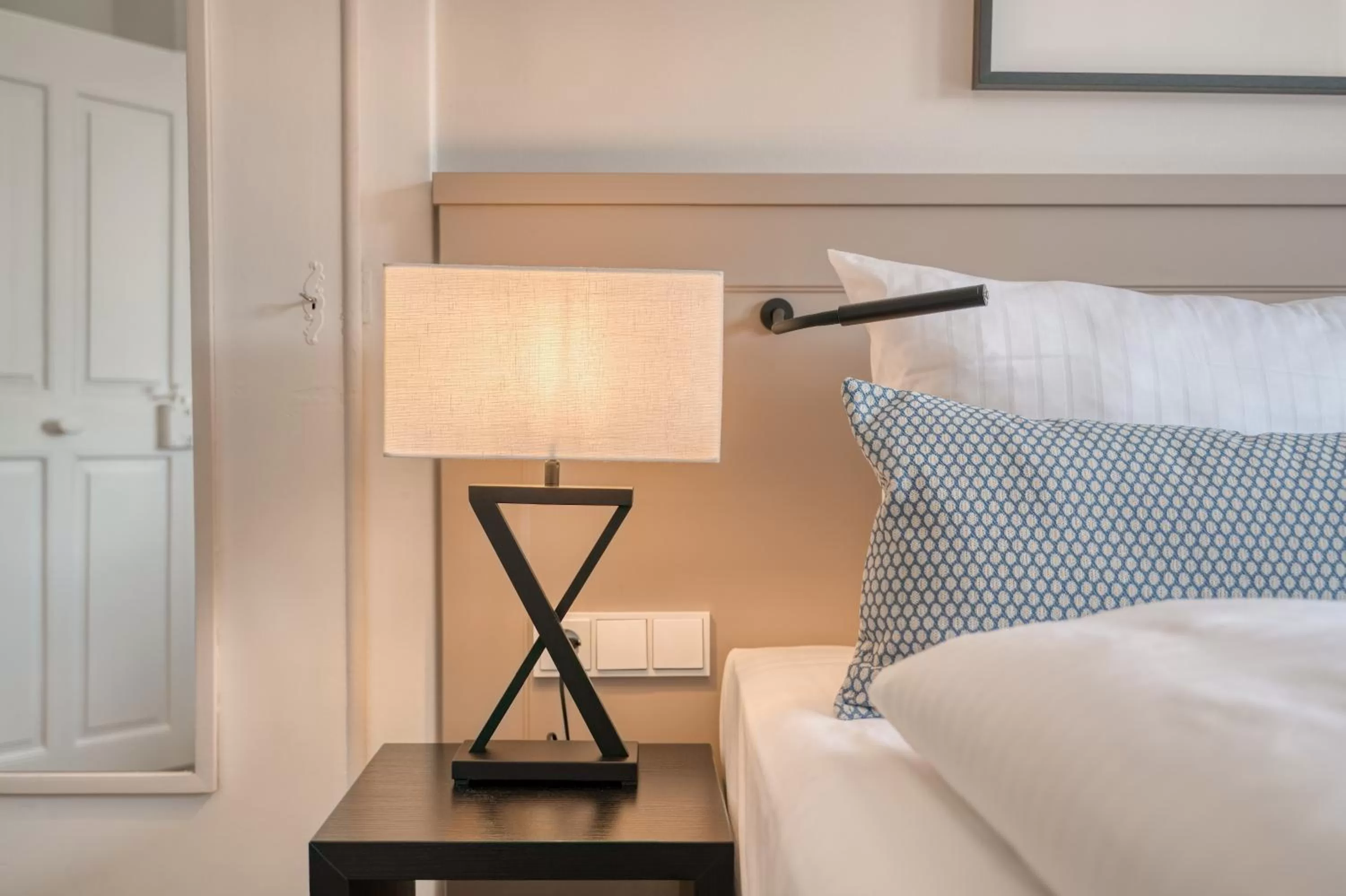 Bed in Hotel Eisenhut