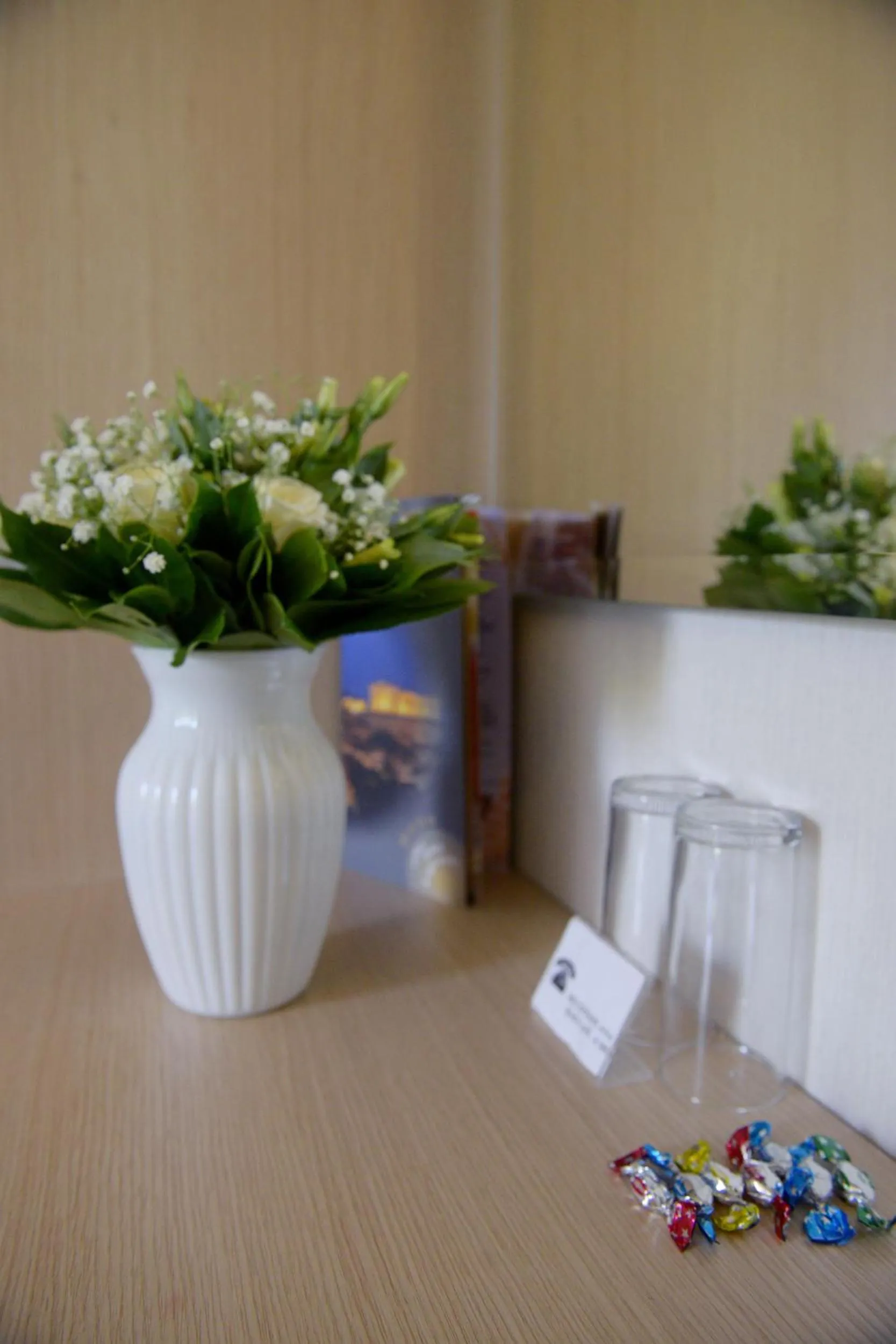 Decorative detail in Phidias Hotel