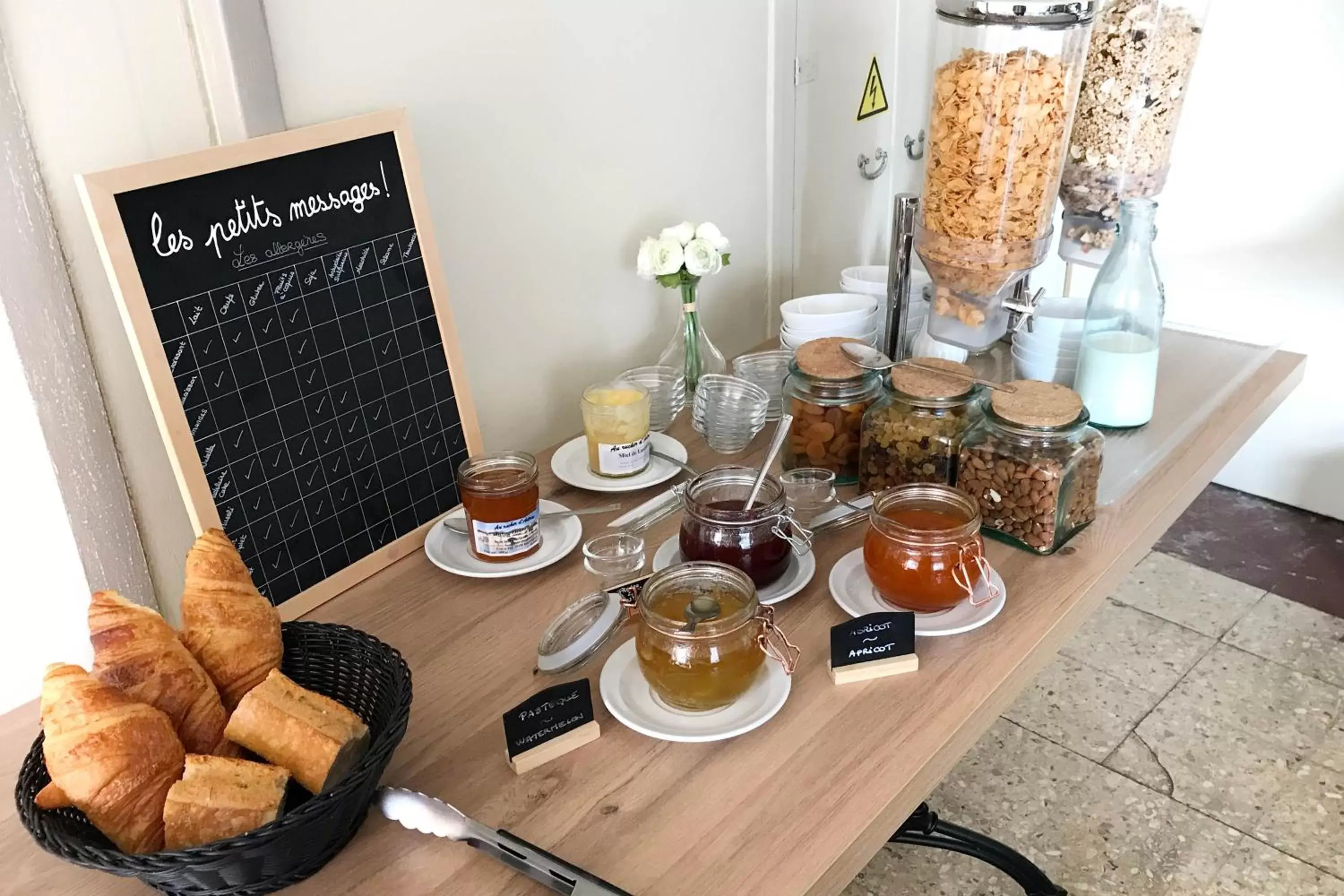 Food close-up in Hotel Le Magnan Food close-up in Hotel Le Magnan