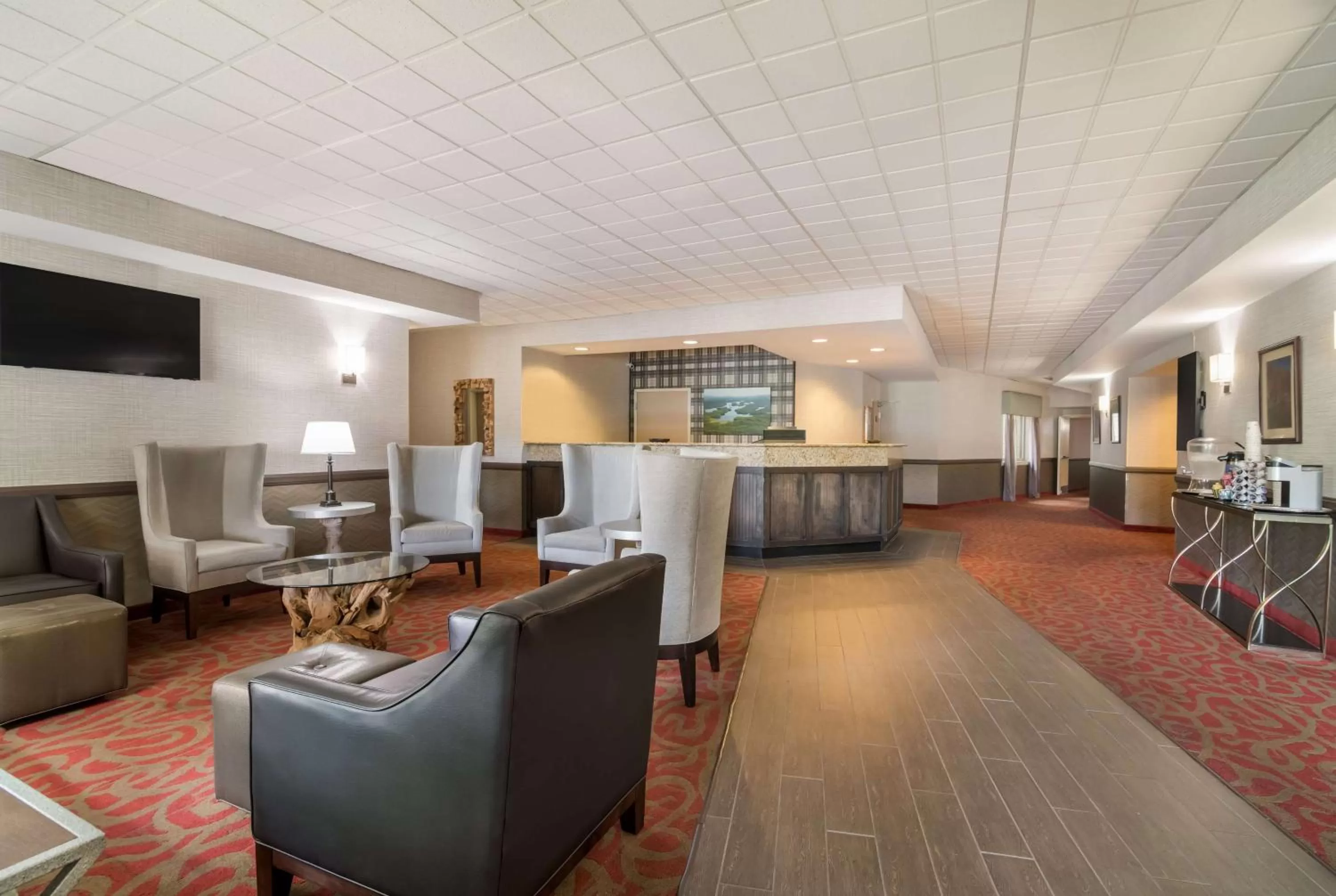 Lobby or reception in Best Western Saranac Lake