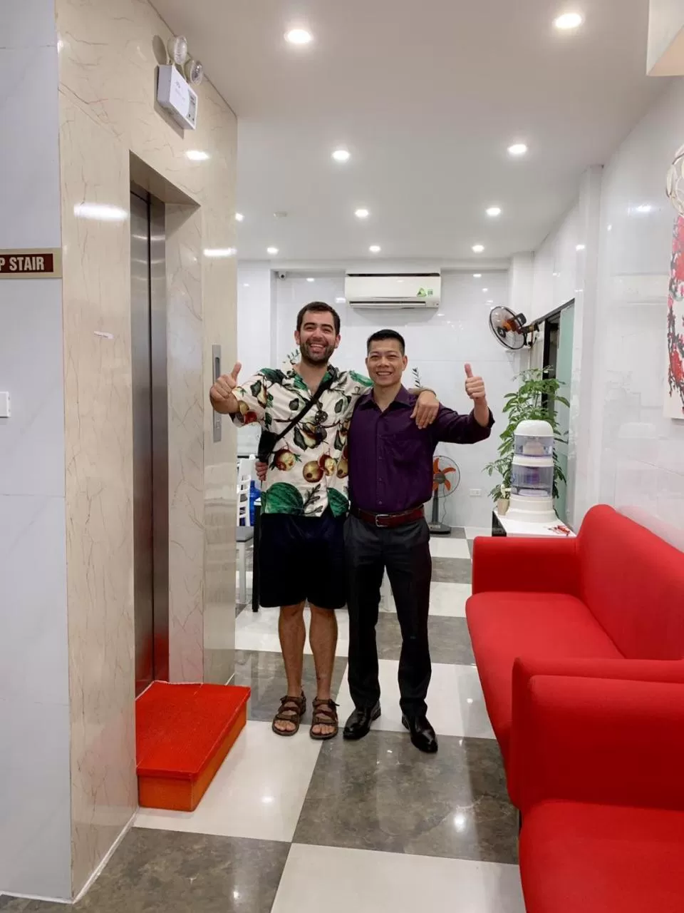 People in Hanoi Holiday Hotel