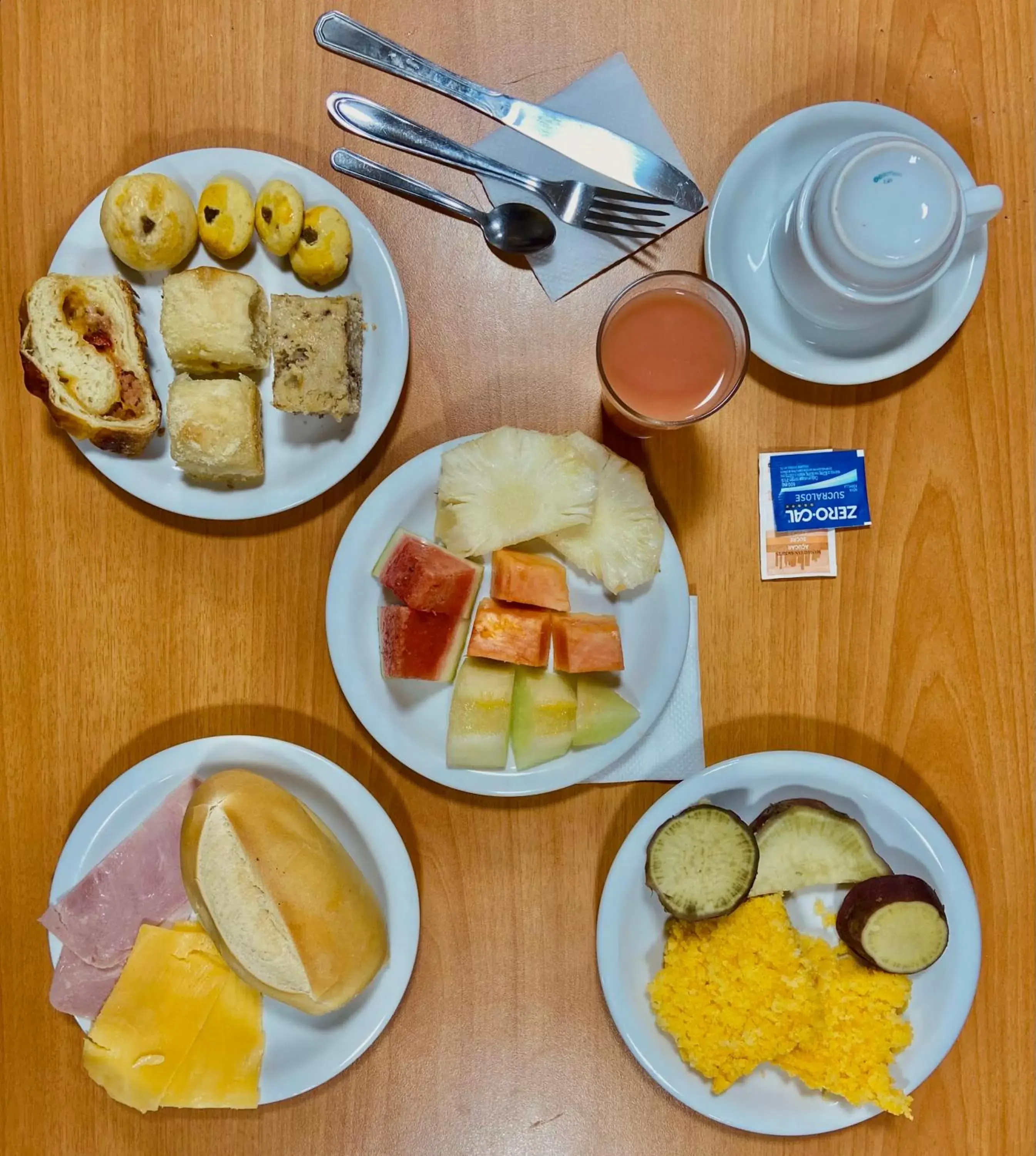 Breakfast in Hotel Porto Salvador