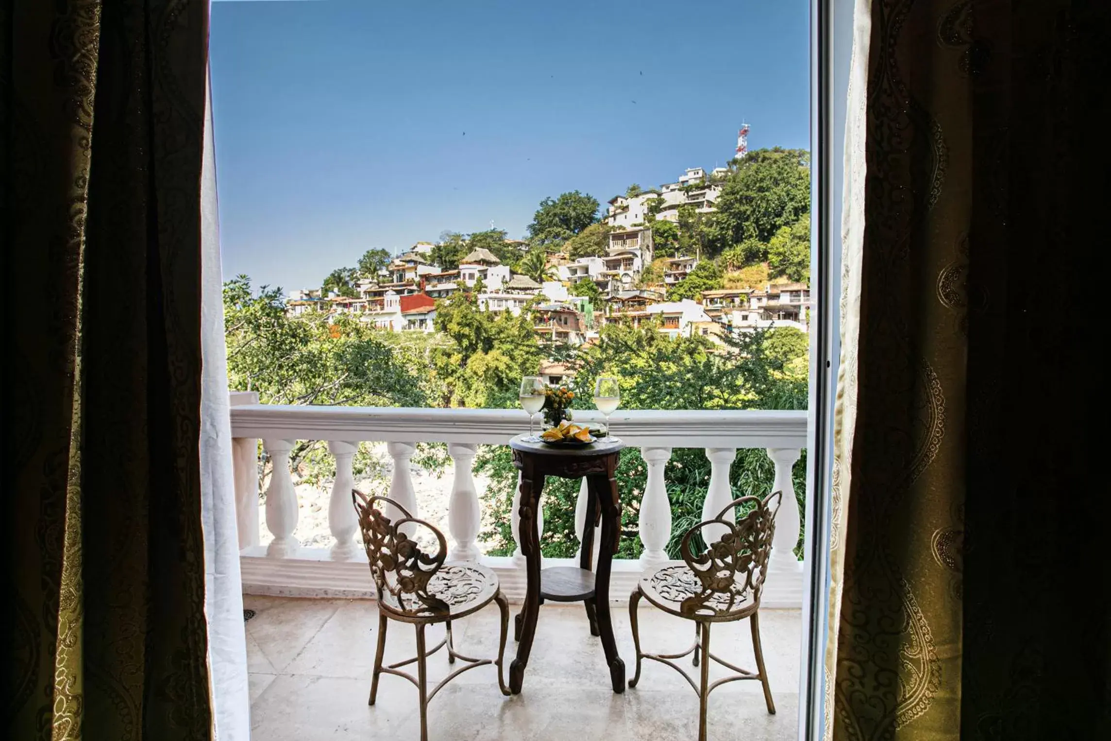 Balcony/Terrace in Hotel Boutique Rivera Del Rio