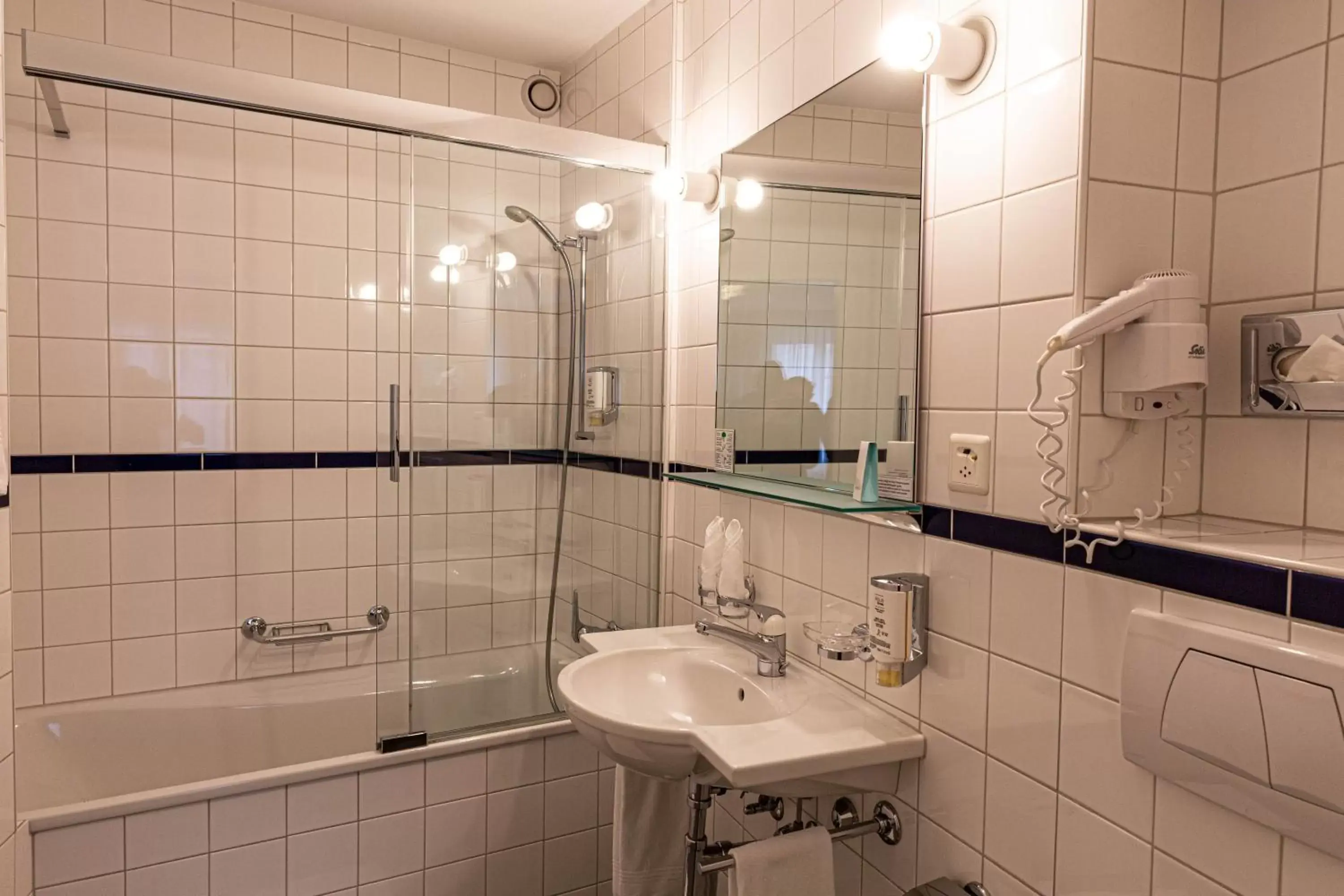 Bathroom in Hotel Kronenhof