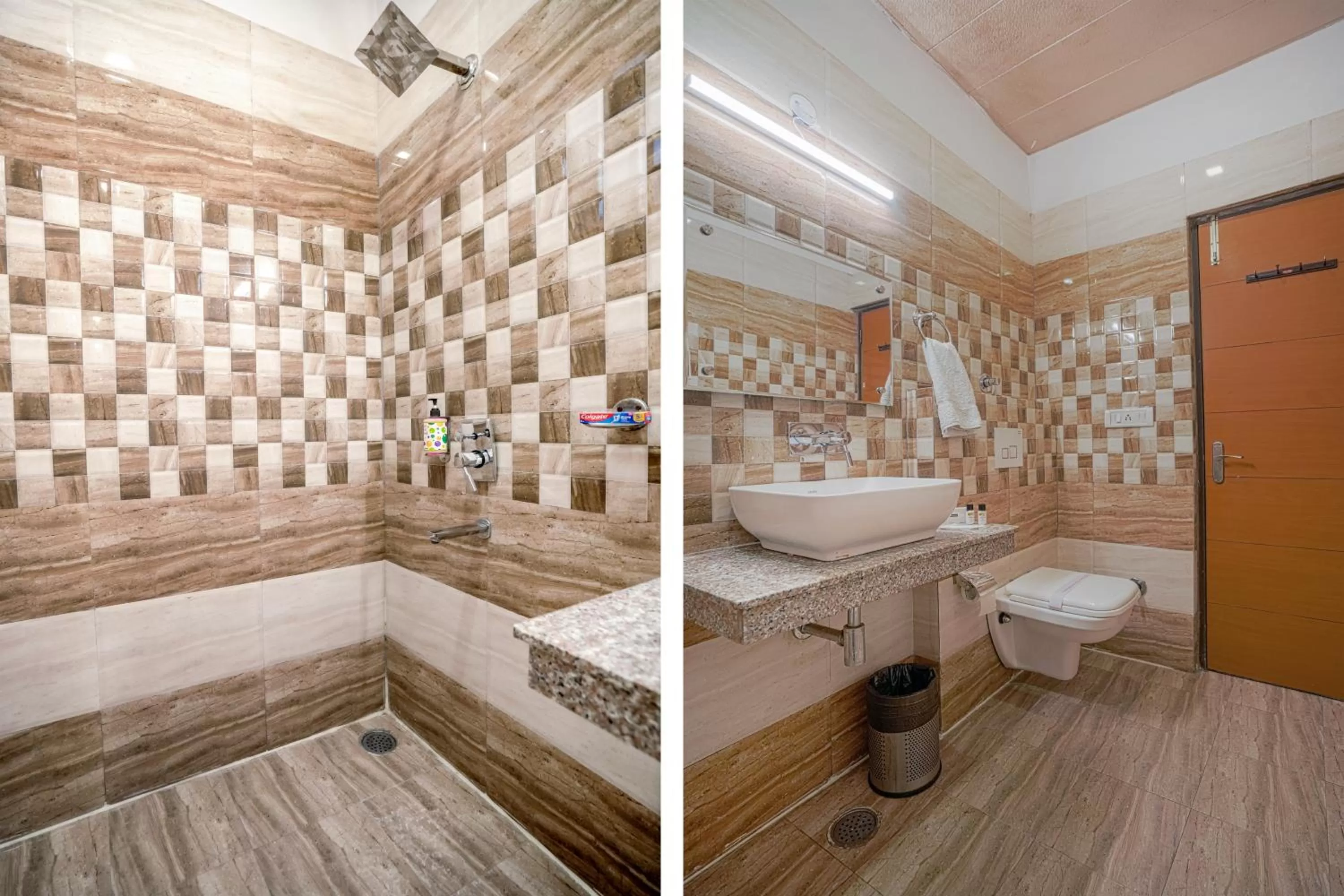 Bathroom in Hotel Seven- Center of City Chandigarh