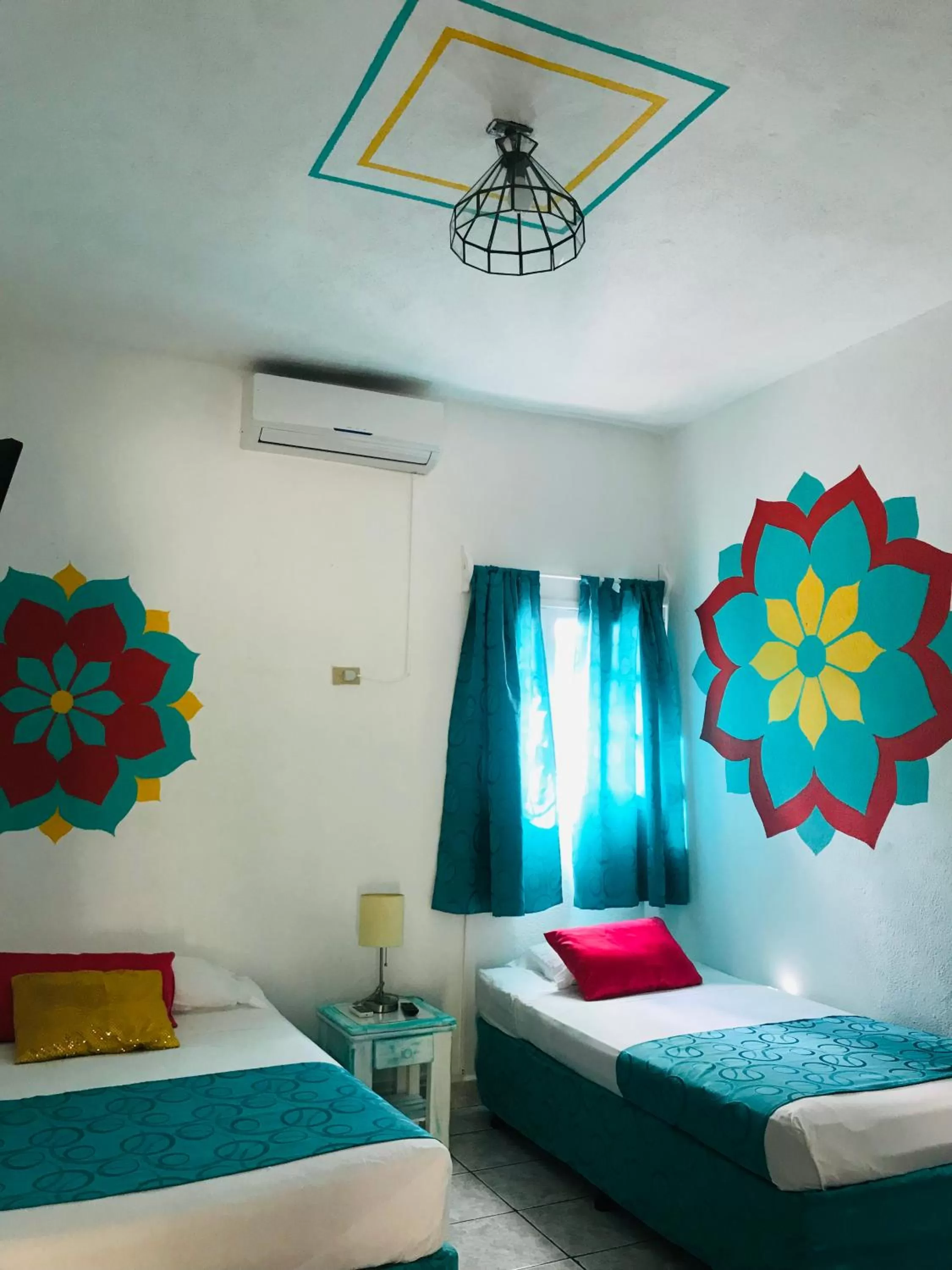 Property building, Bed in HC Liri Hotel